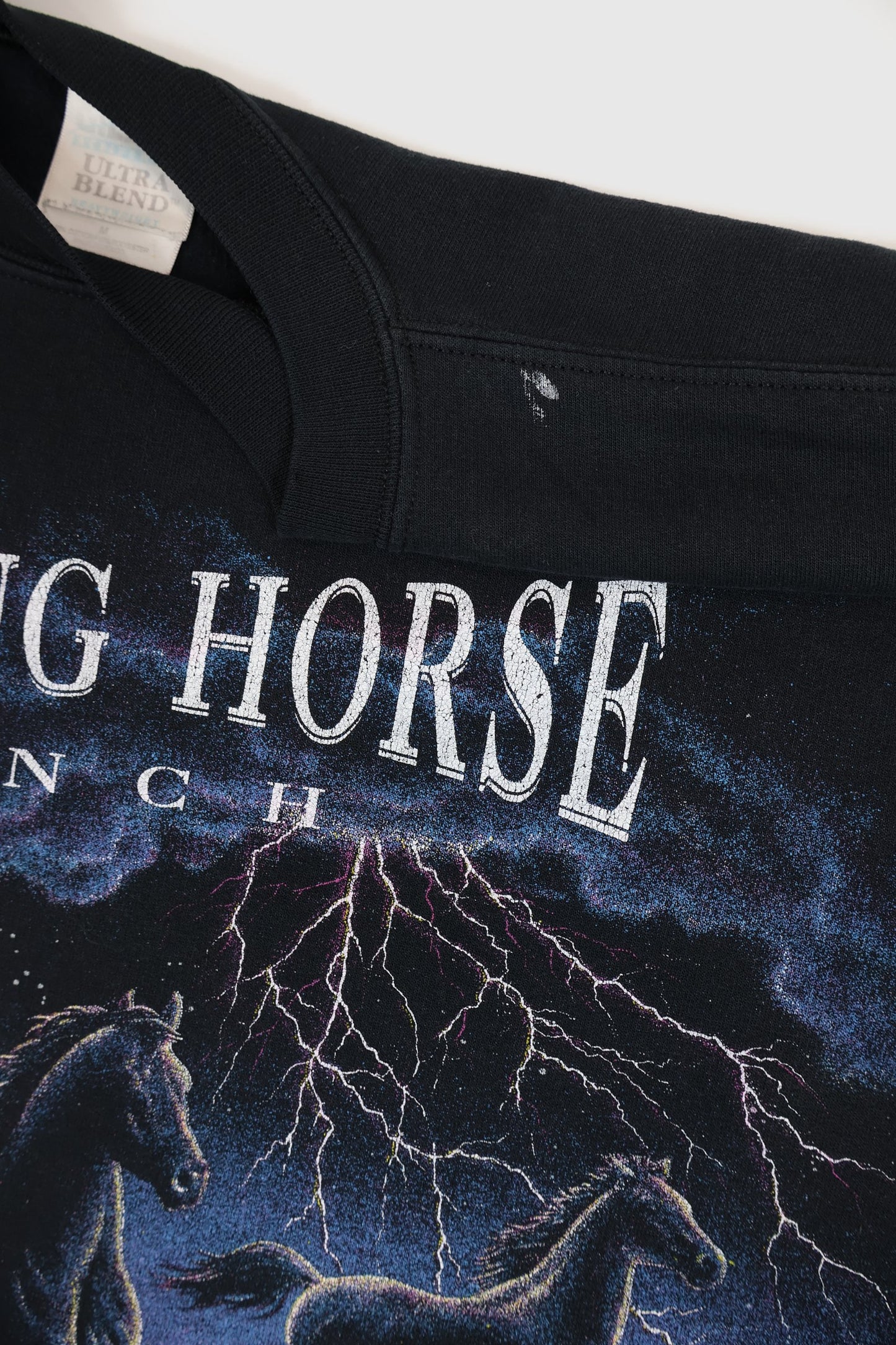 Vintage Rocking Horse Ranch Crewneck Image 4
