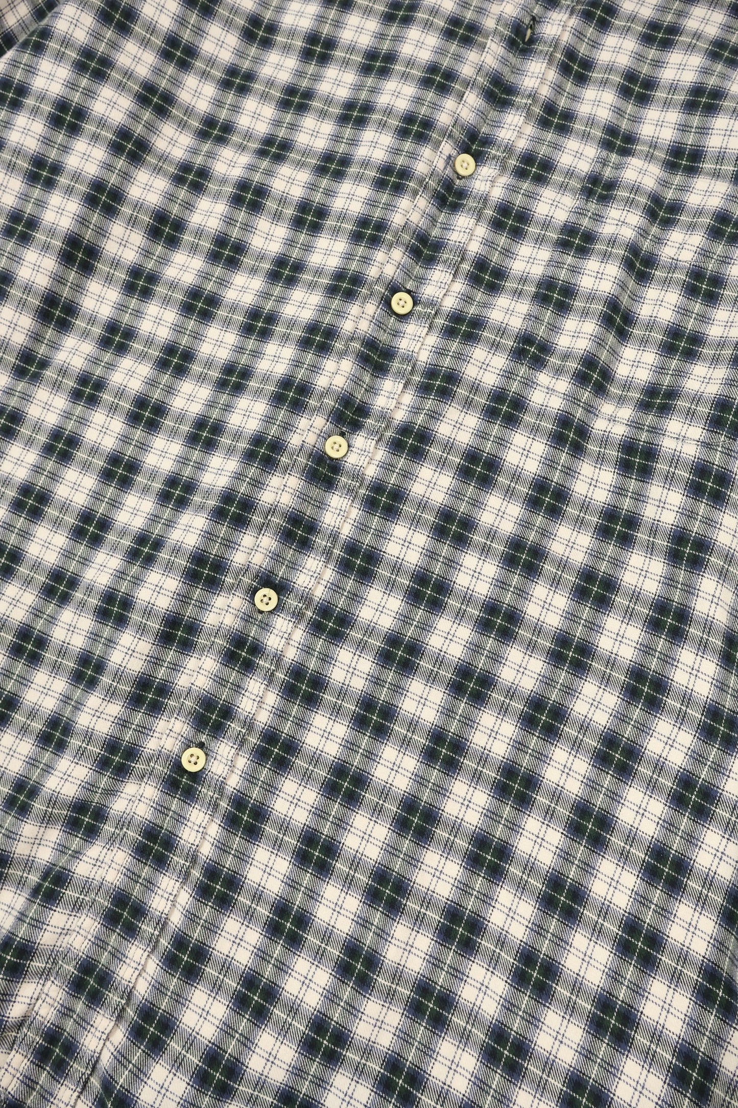 Vintage Plaid Button Down Shirt Image 3