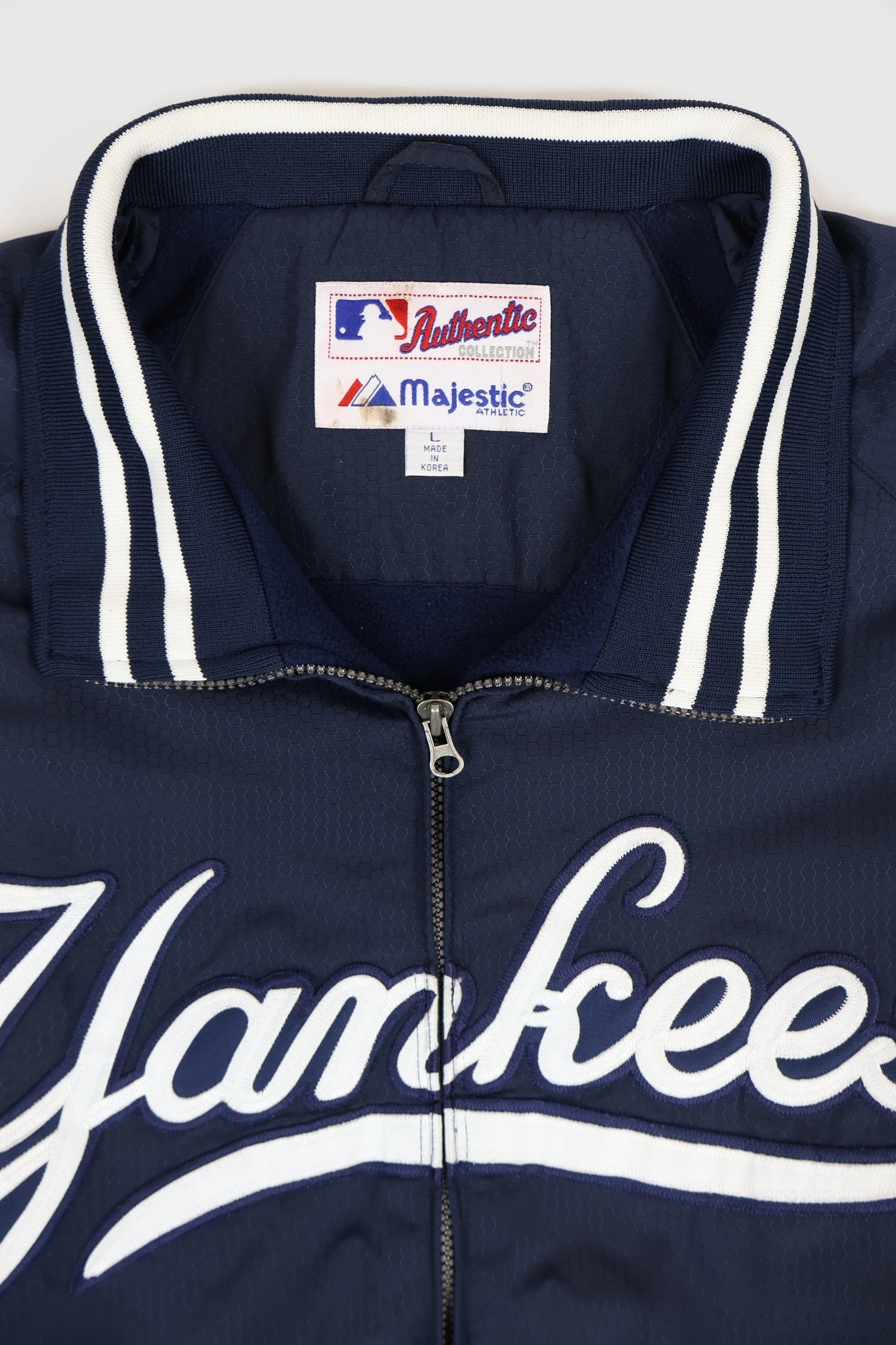 Vintage New York Yankees Full Zip Jacket Image 6