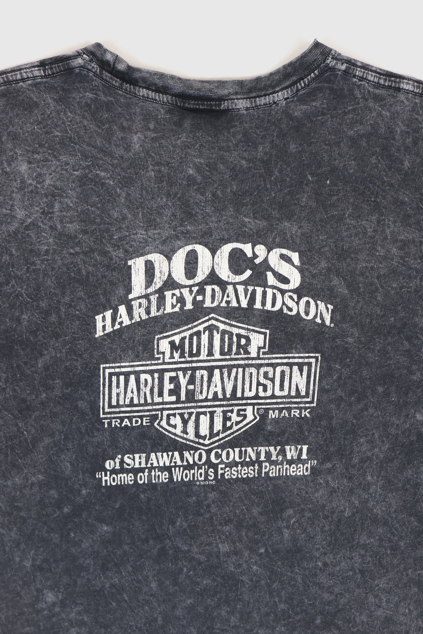 Vintage Y2K Harley-Davidson Skull Tee Image 5
