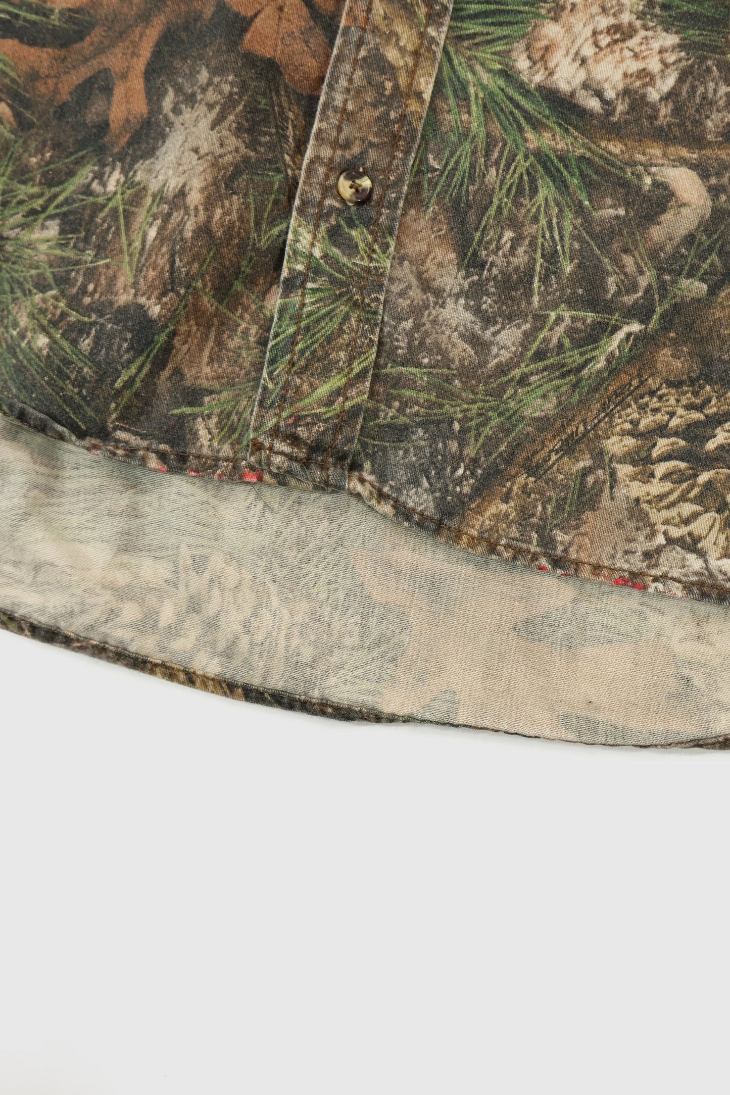 Vintage Real Tree Camo Button-Down Shirt Image 5