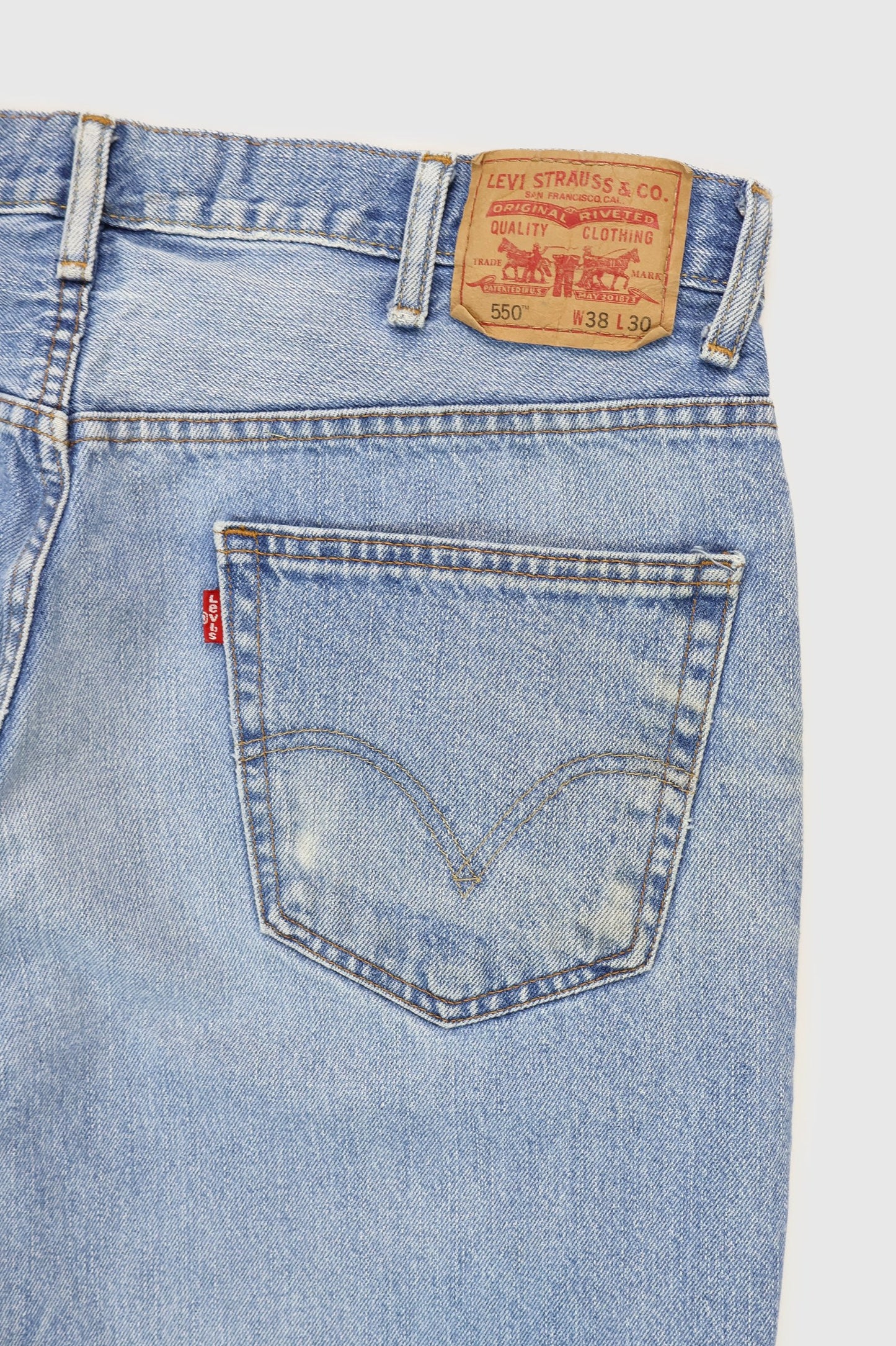 Vintage Levi's 550 Relaxed Fit Jorts Image 5