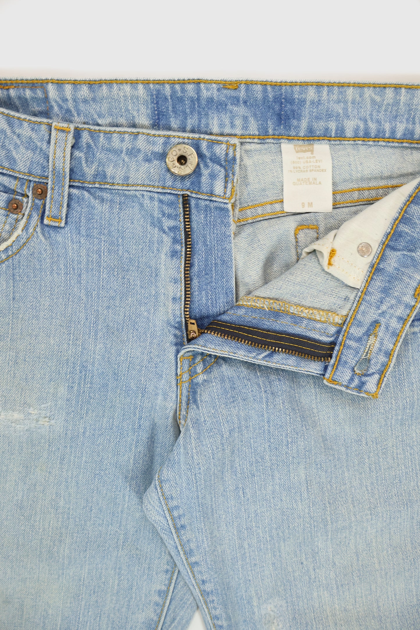 Vintage Y2K Levi's Low Rise Bootcut Jeans Image 6