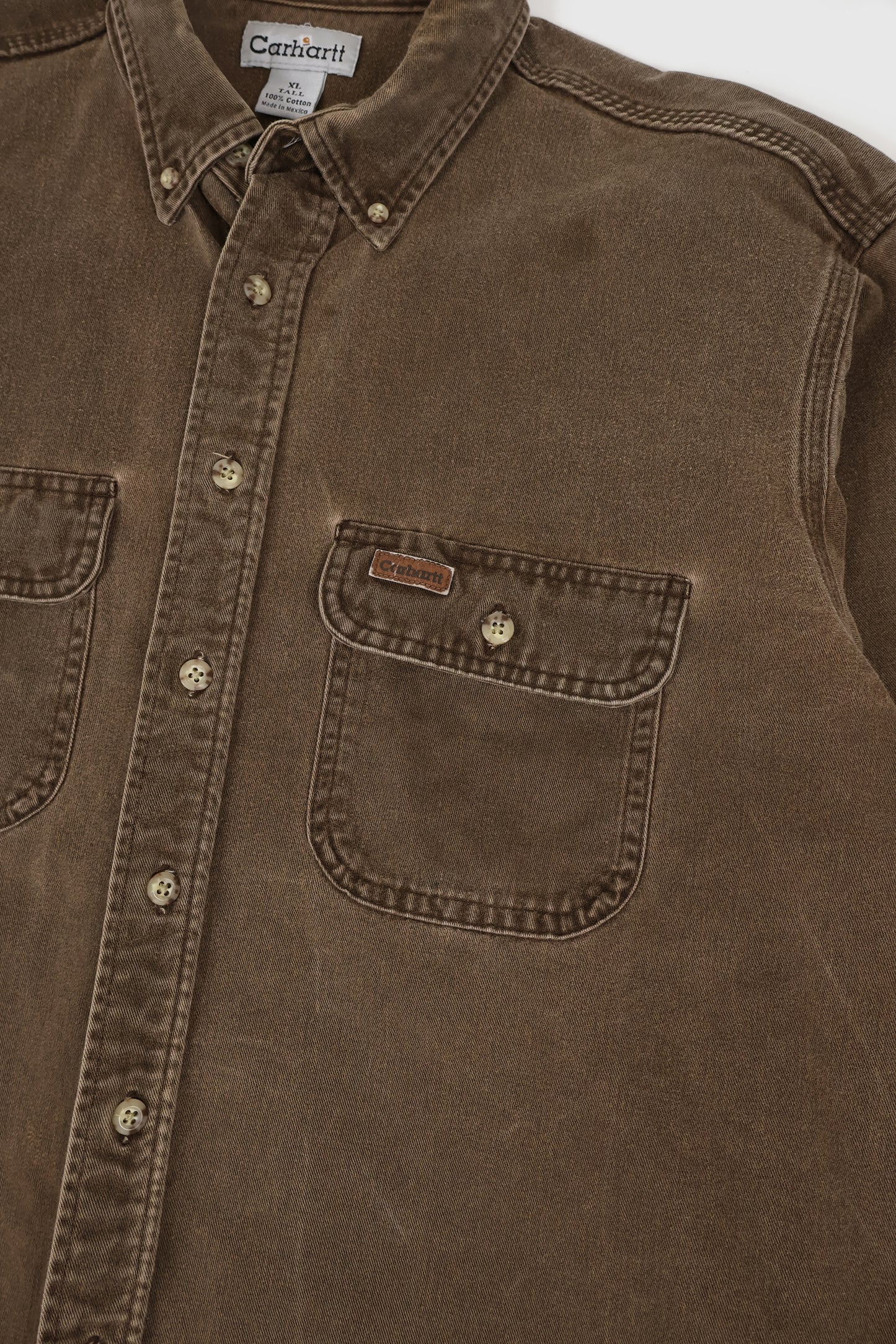 Vintage Carhartt Heavyweight Button-Down Shirt Image 3