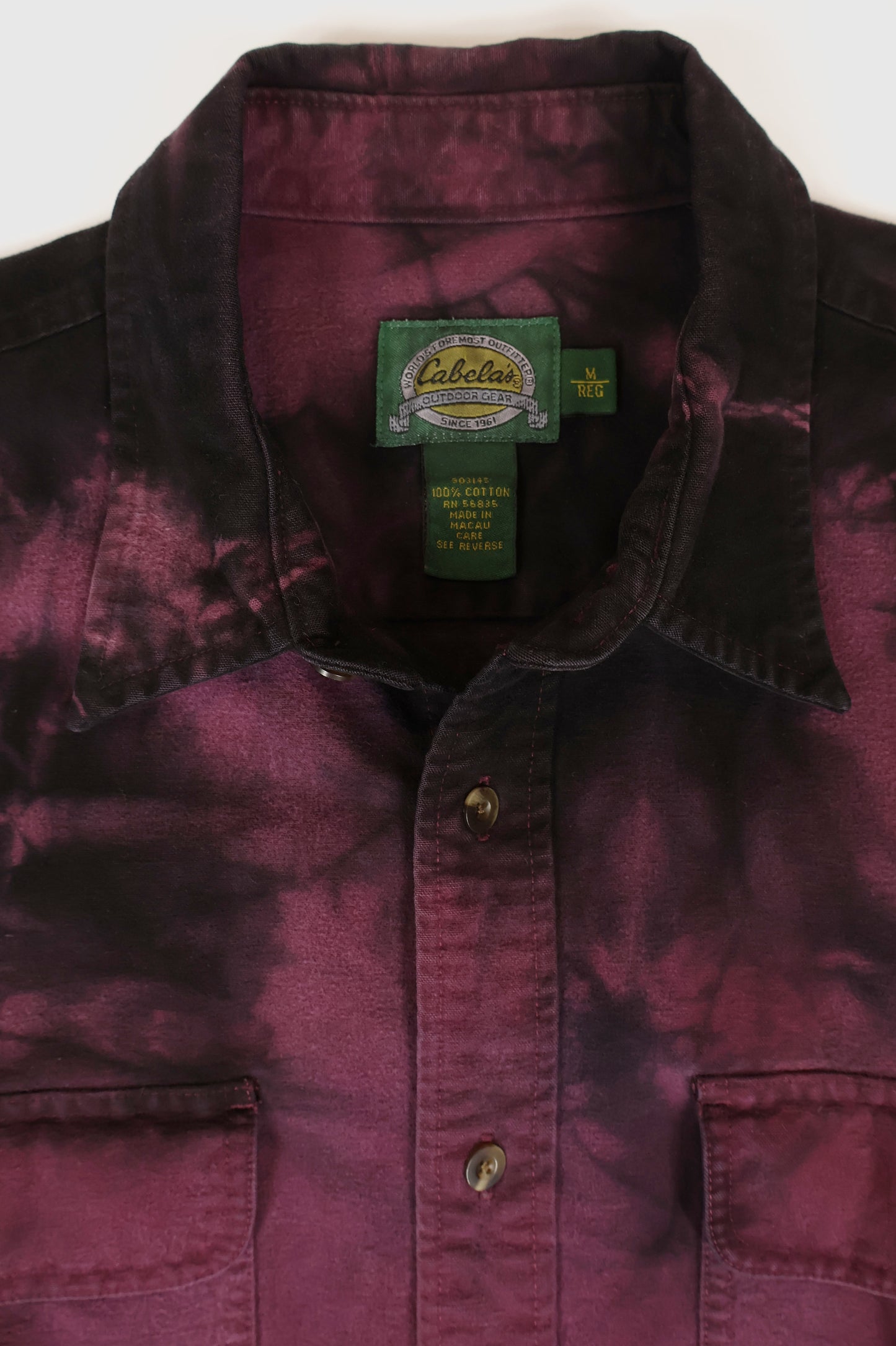 Vintage Cabela's Flannel Button-Down Shirt Image 3