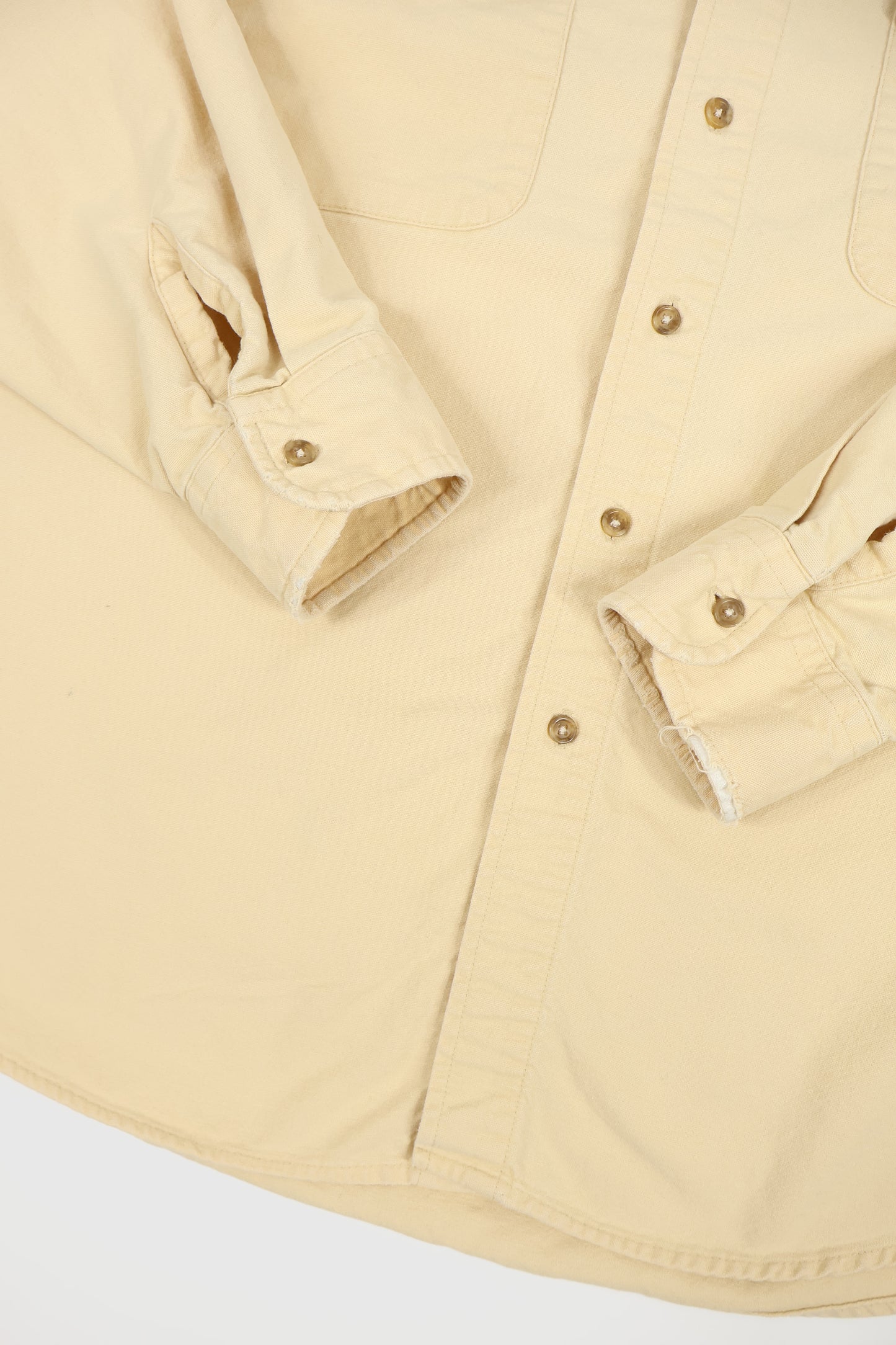 Vintage Frayed Button-Down Shirt