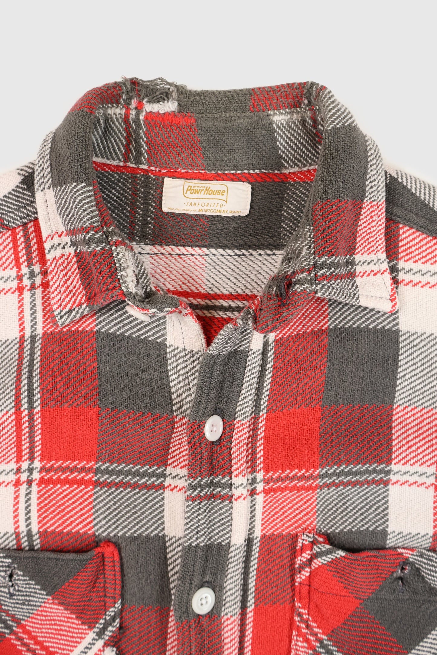 Vintage Frayed Button-Down Image 2