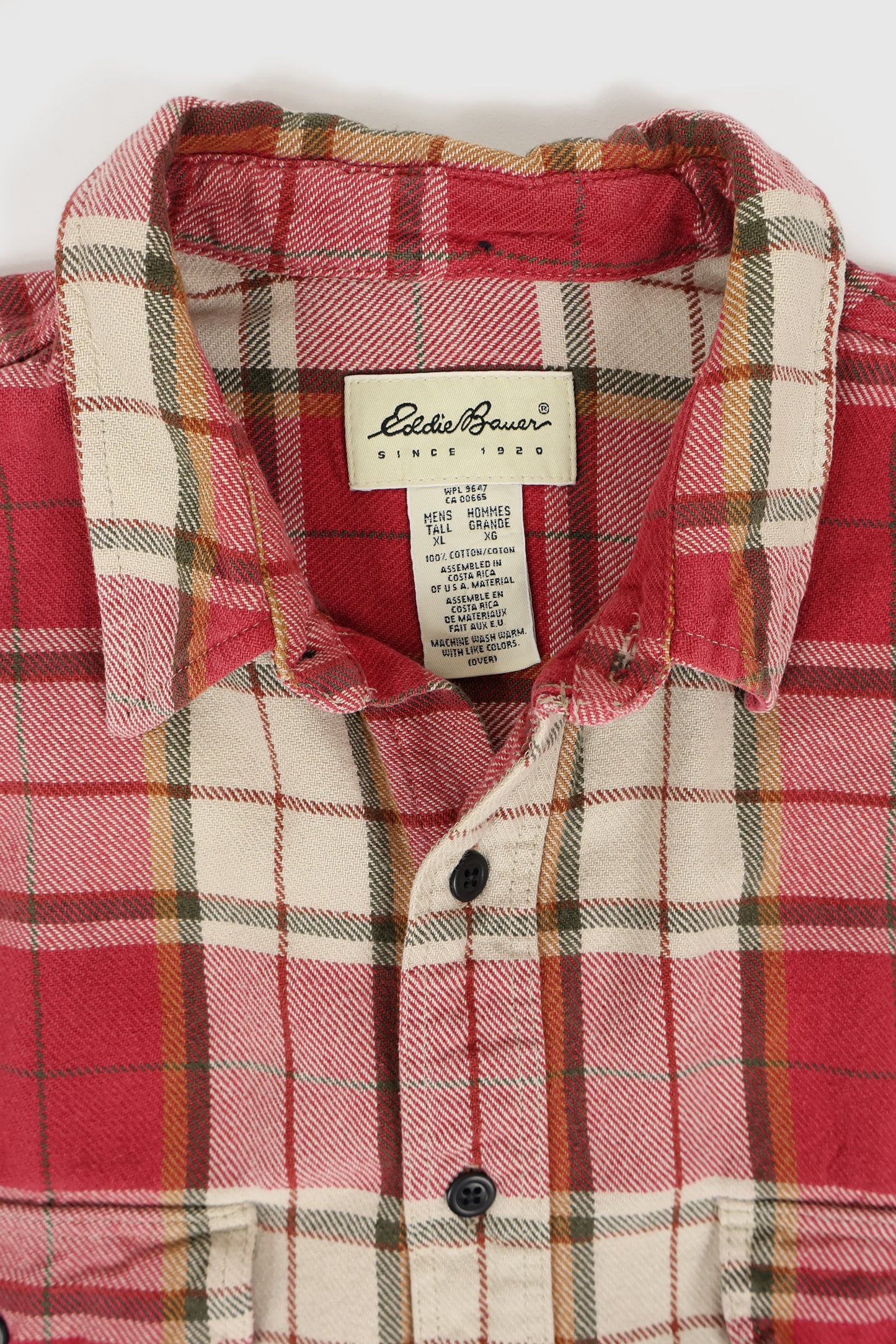 Vintage Eddie Bauer Heavyweight Buton-Down Shirt Image 2