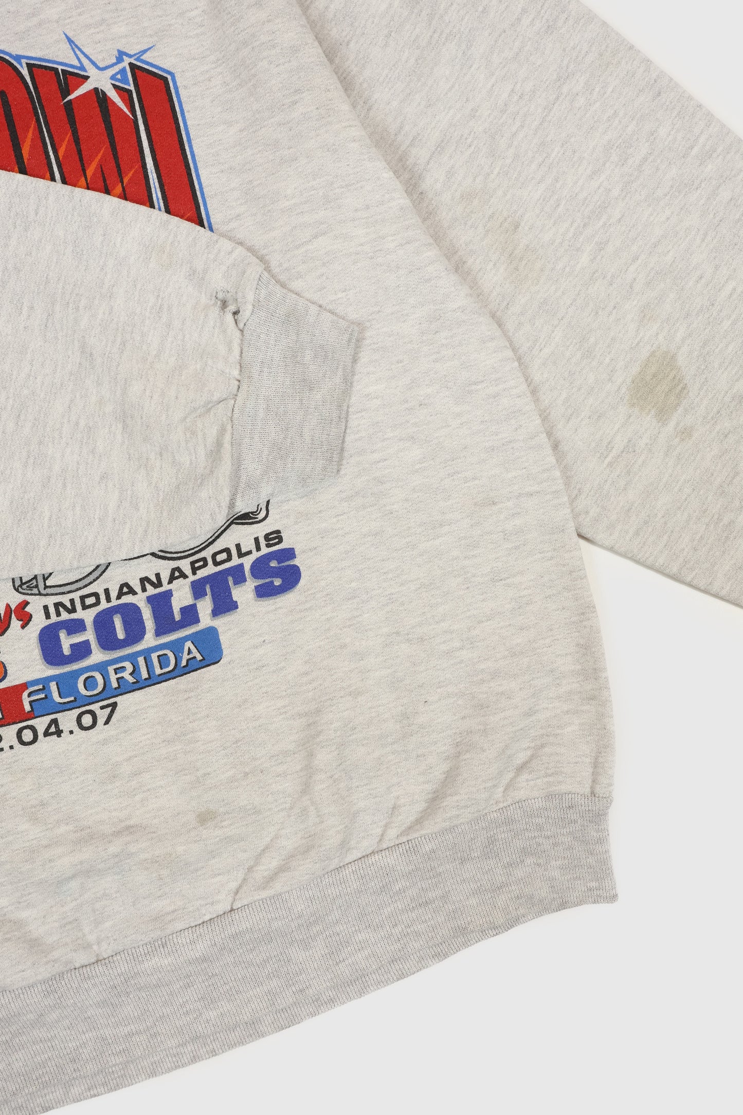 Vintage Super Bowl XLI Crewneck Image 4
