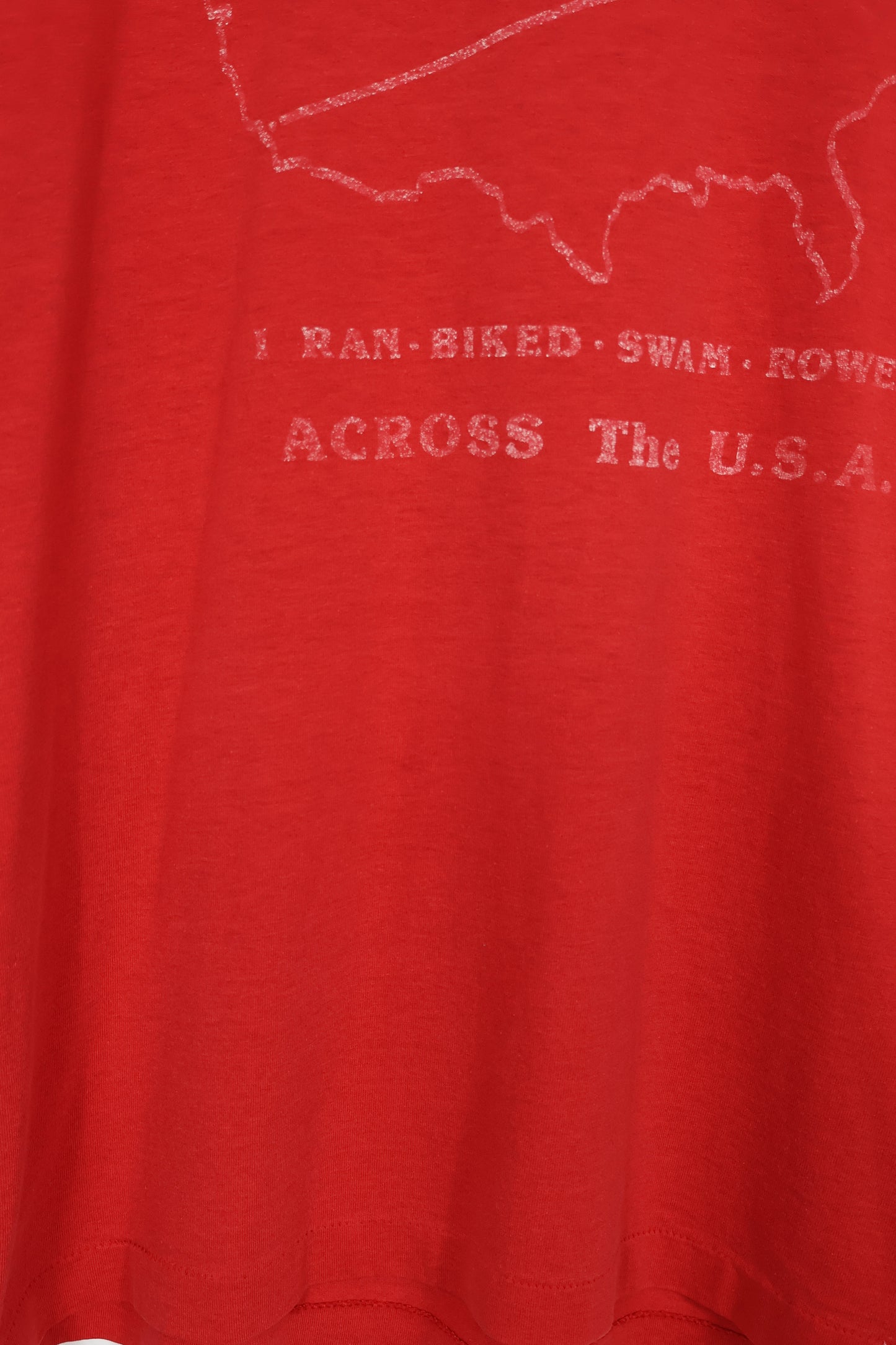 Vintage I Ran Across The USA Tee