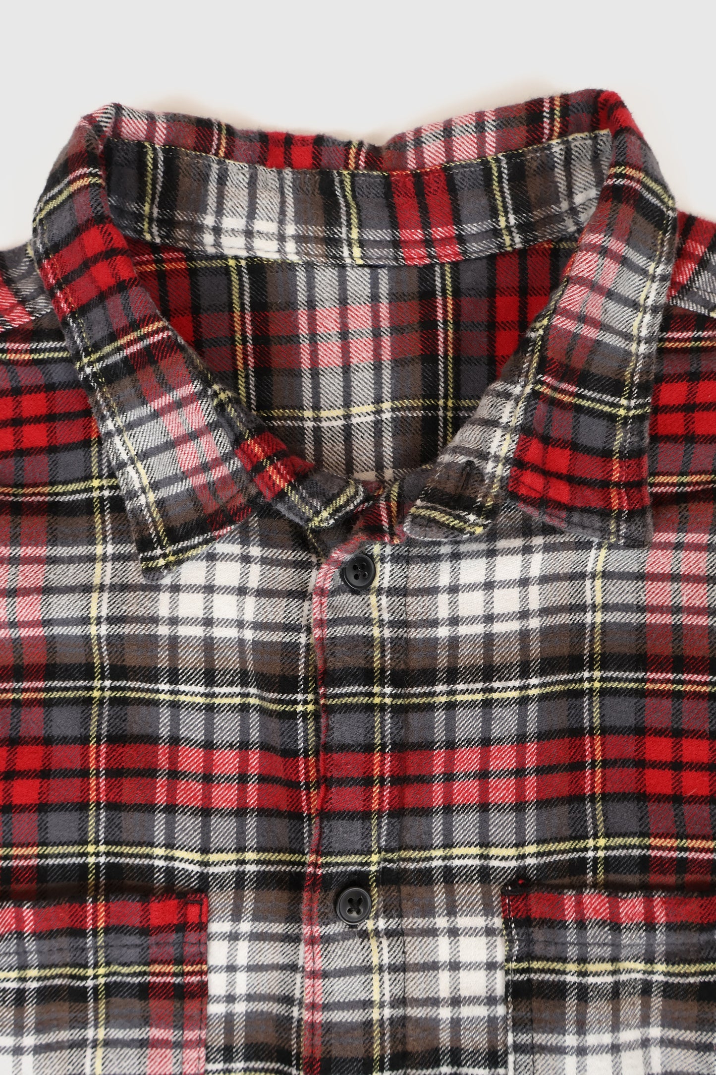 Vintage Flannel Button-Down Shirt Image 2