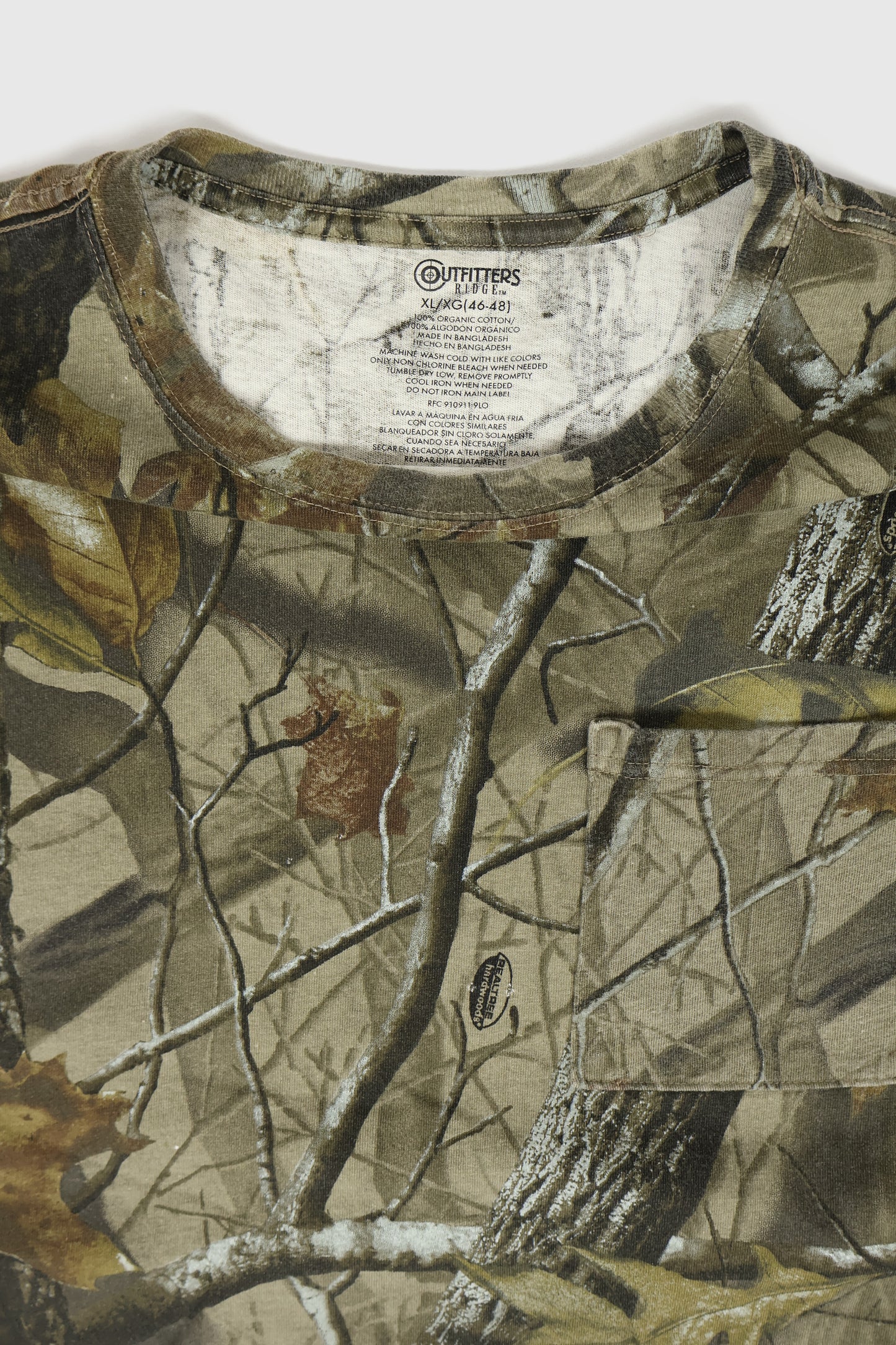 Vintage Real Tree Camo Long Sleeve Tee 01