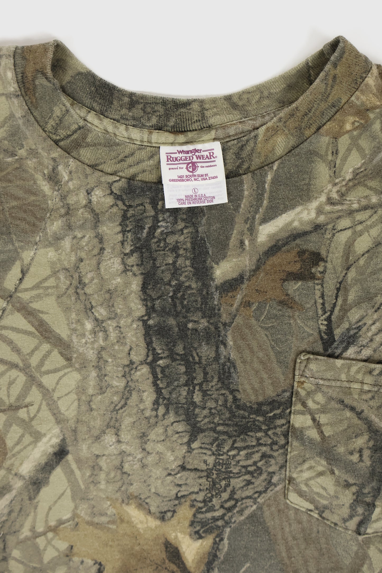 Vintage Real Tree Camo Long Sleeve Tee 02 Image 2