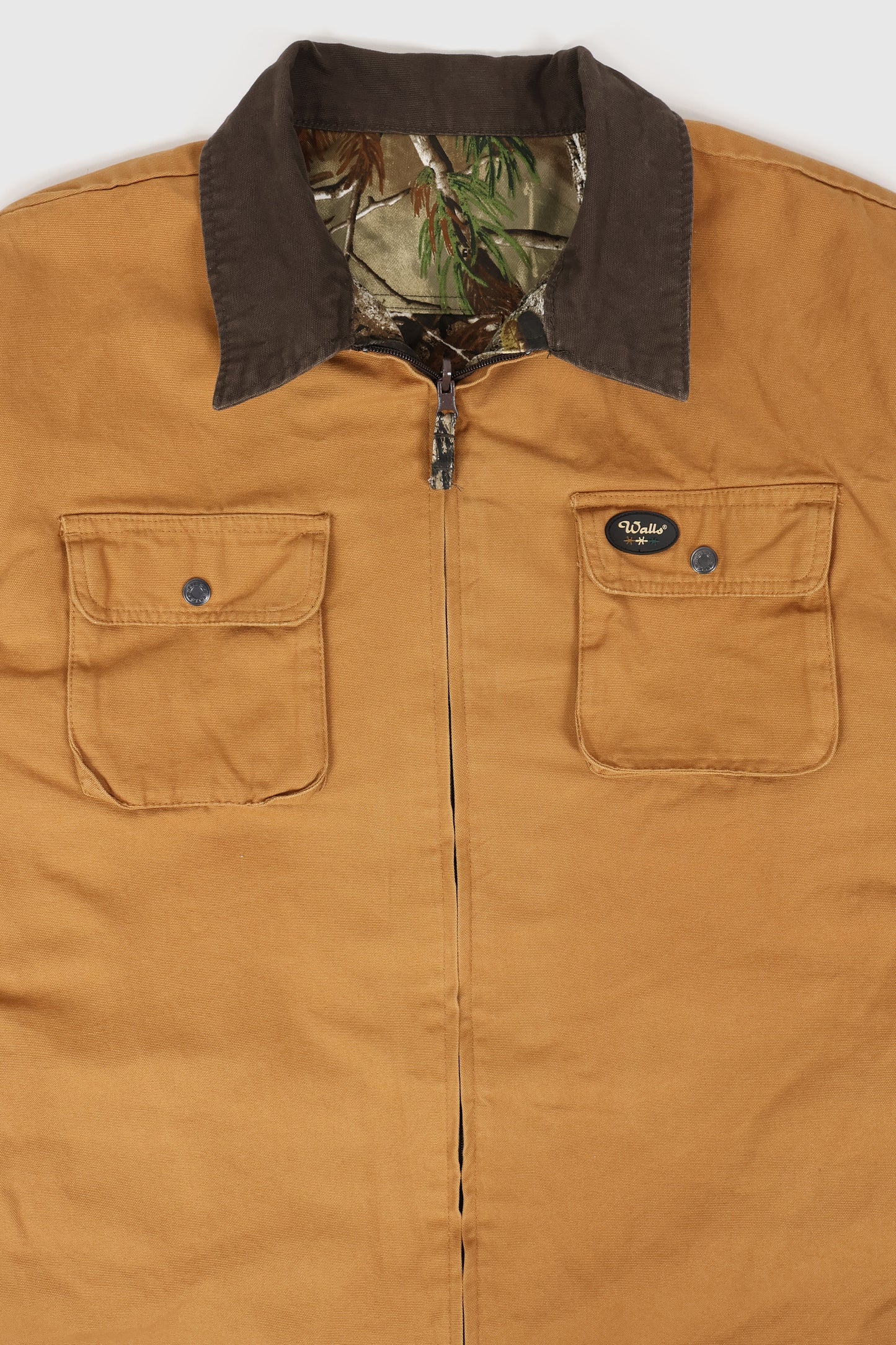 Vintage Reversible Real Tree Camo Jacket Image 4