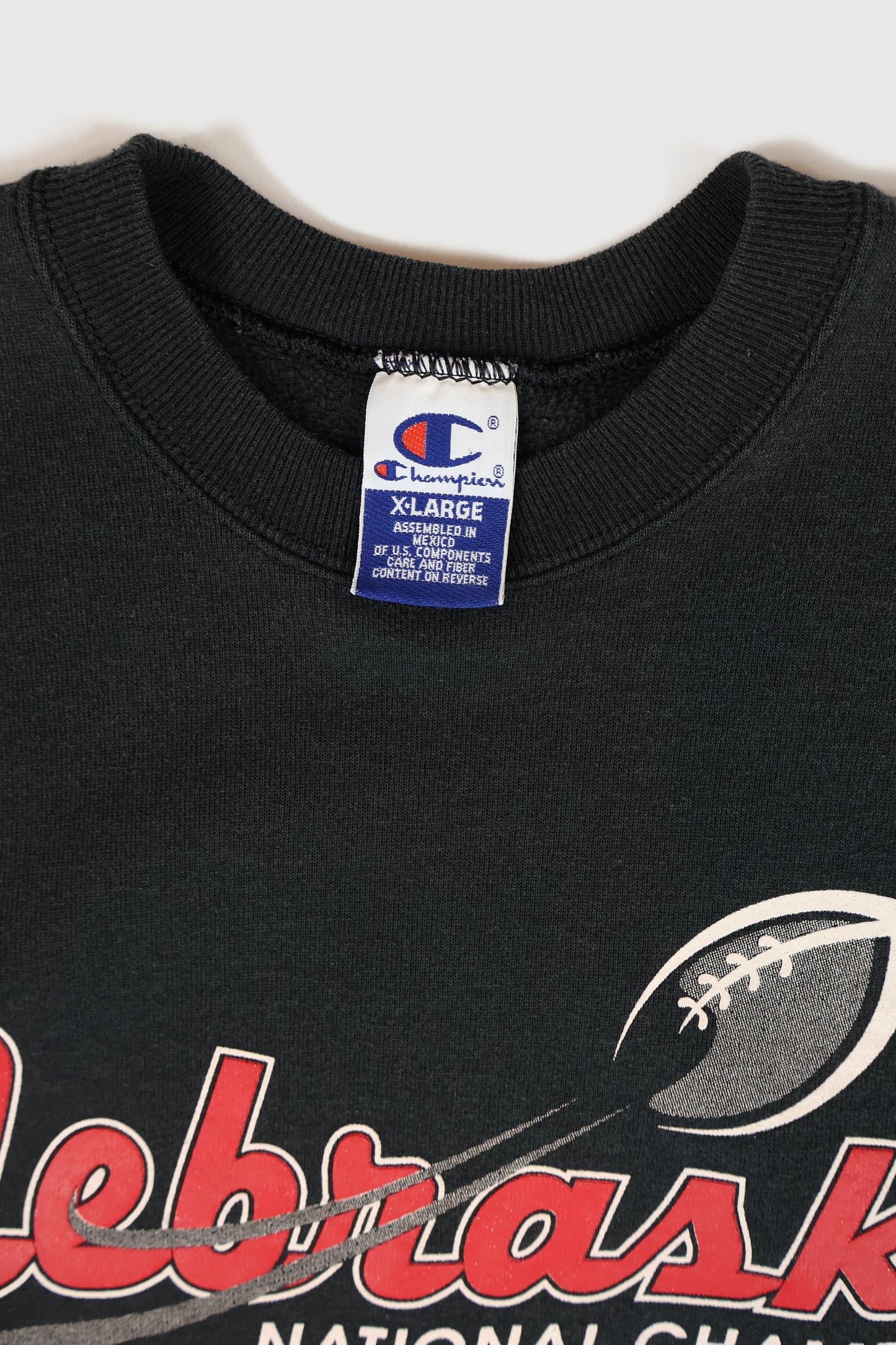 Vintage Nebraska Football 1997 National Champs Crewneck Image 2