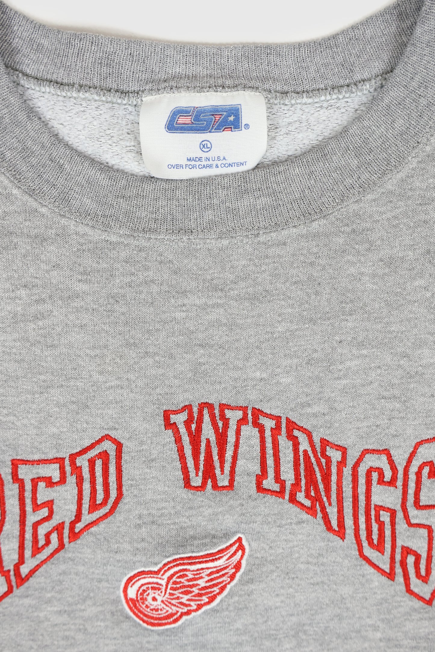 Vintage Detroit Red Wings Crewneck Image 2