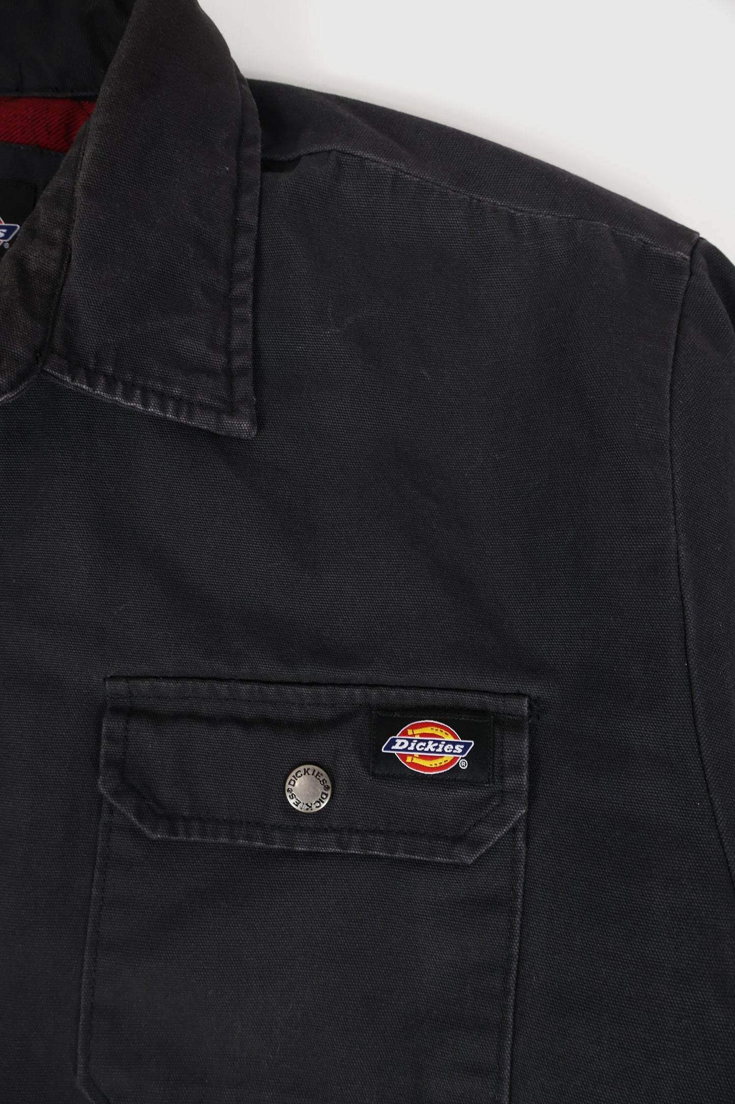 Vintage Dickies Snap Button Insualted Jacket Image 3