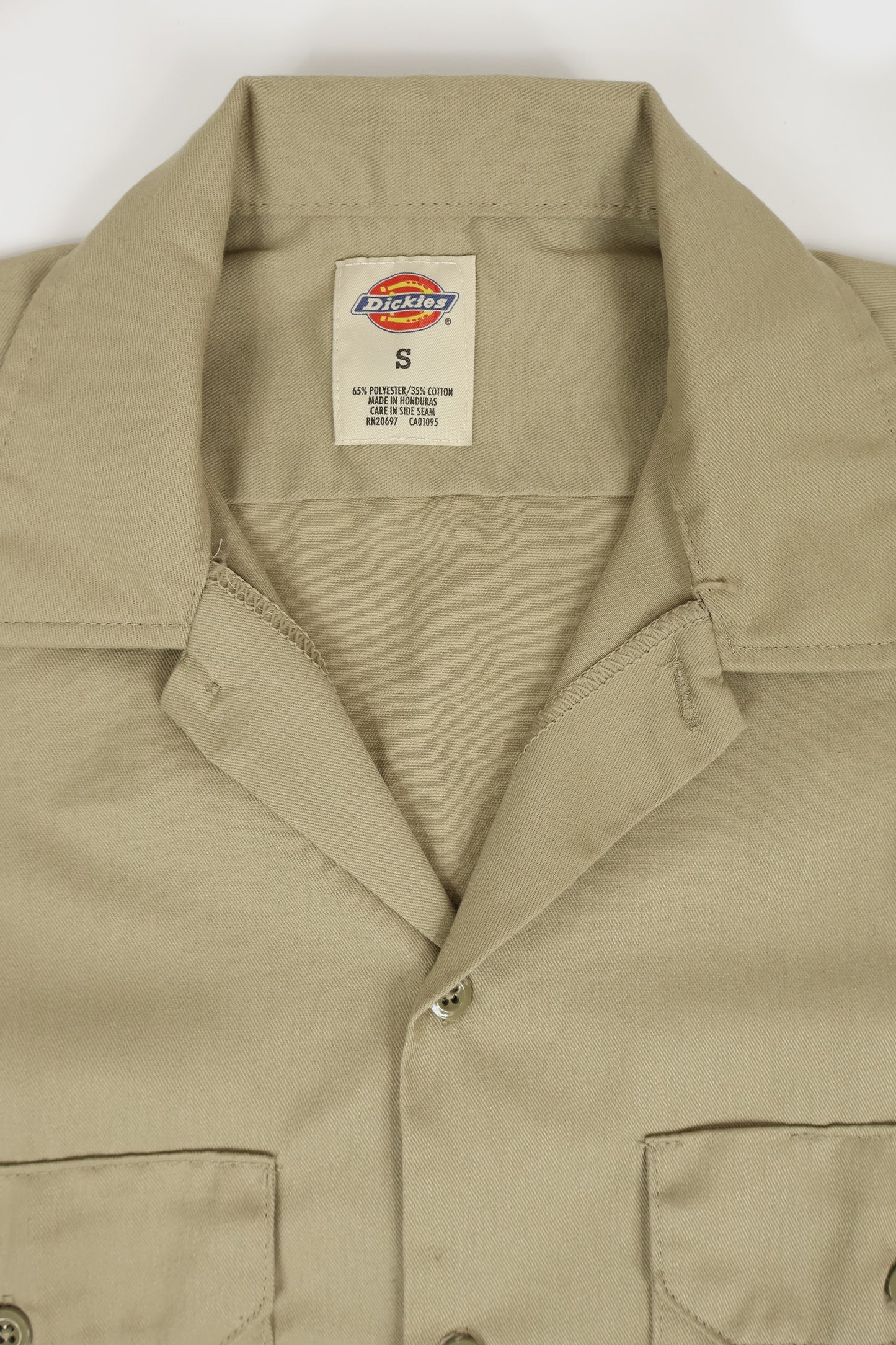 Vintage Dickies Workwear Button-Down Shirt Image 2