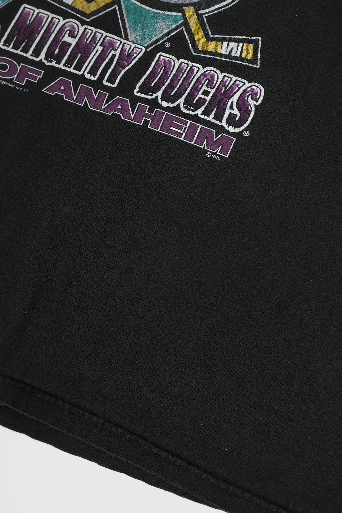 Vintage Mighty Ducks 2003 Western Confernece Champions Tee