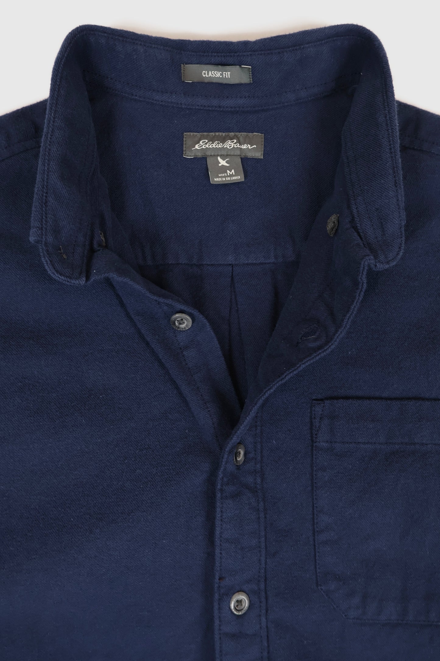 Vintage Eddie Bauer Flannel Button-Down Shirt Image 2