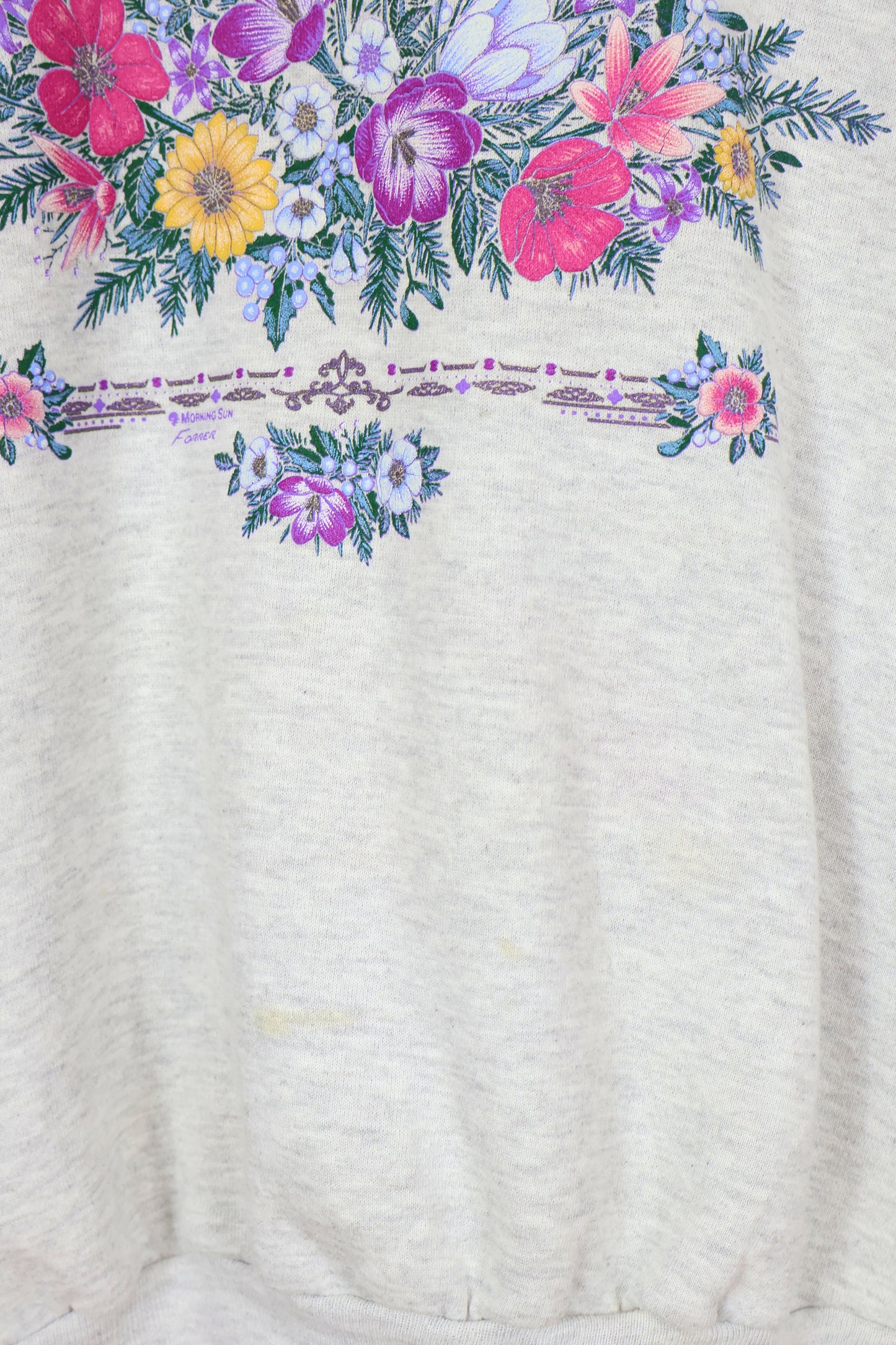 Vintage Floral Crewneck