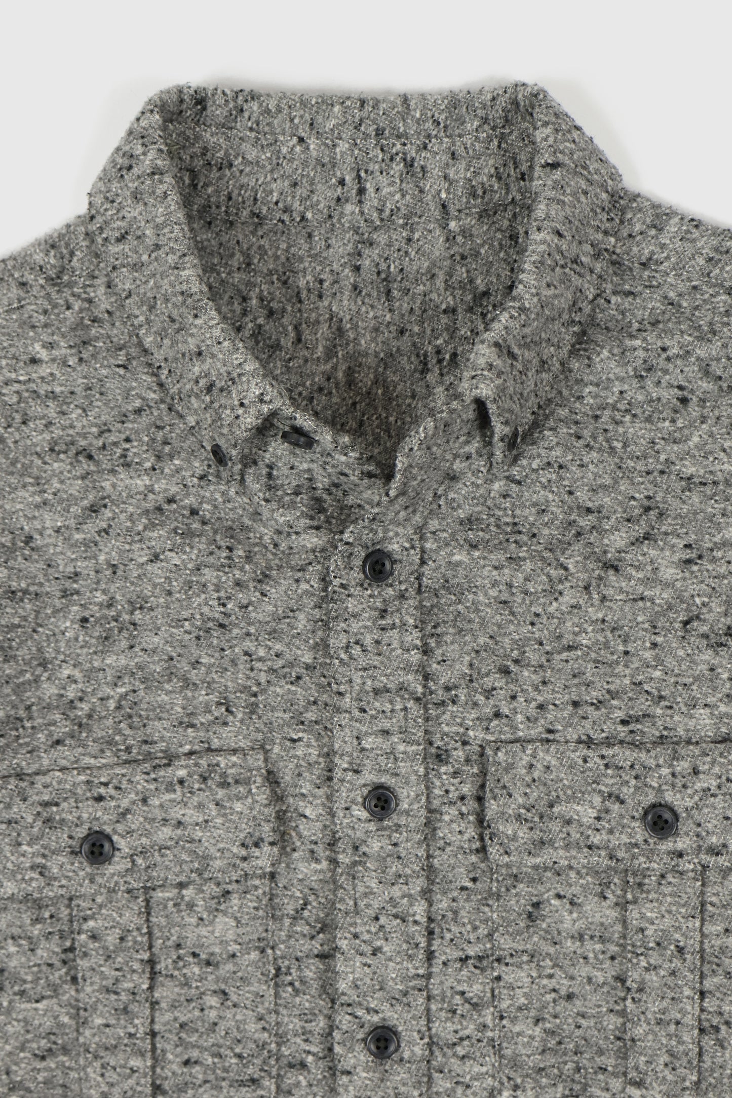 Vintage Grey Nap Button-Down Shirt