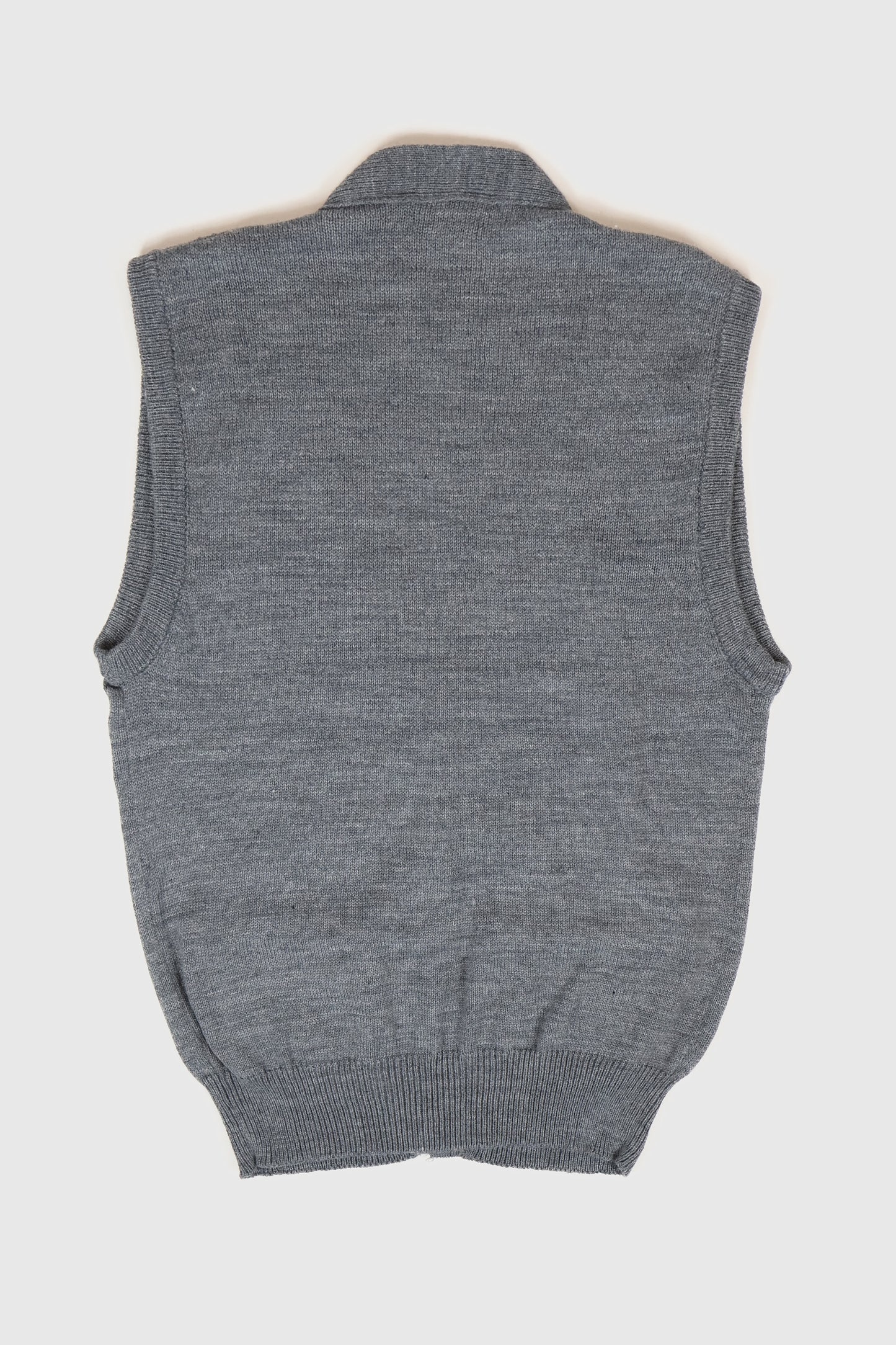 Vintage Grey Sweater Vest Image 3