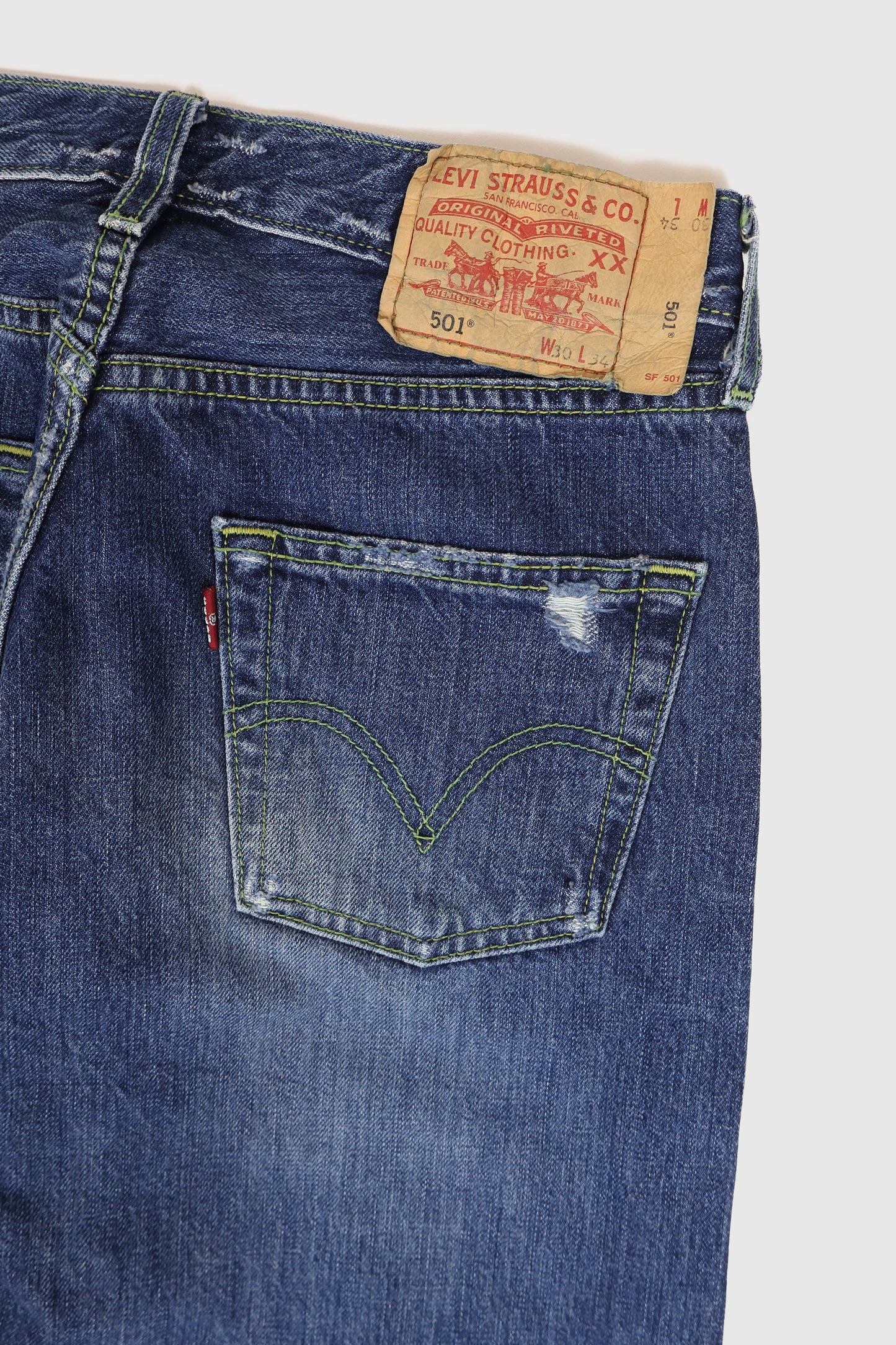 Vintage Levi's 501 Straight Fit Jeans