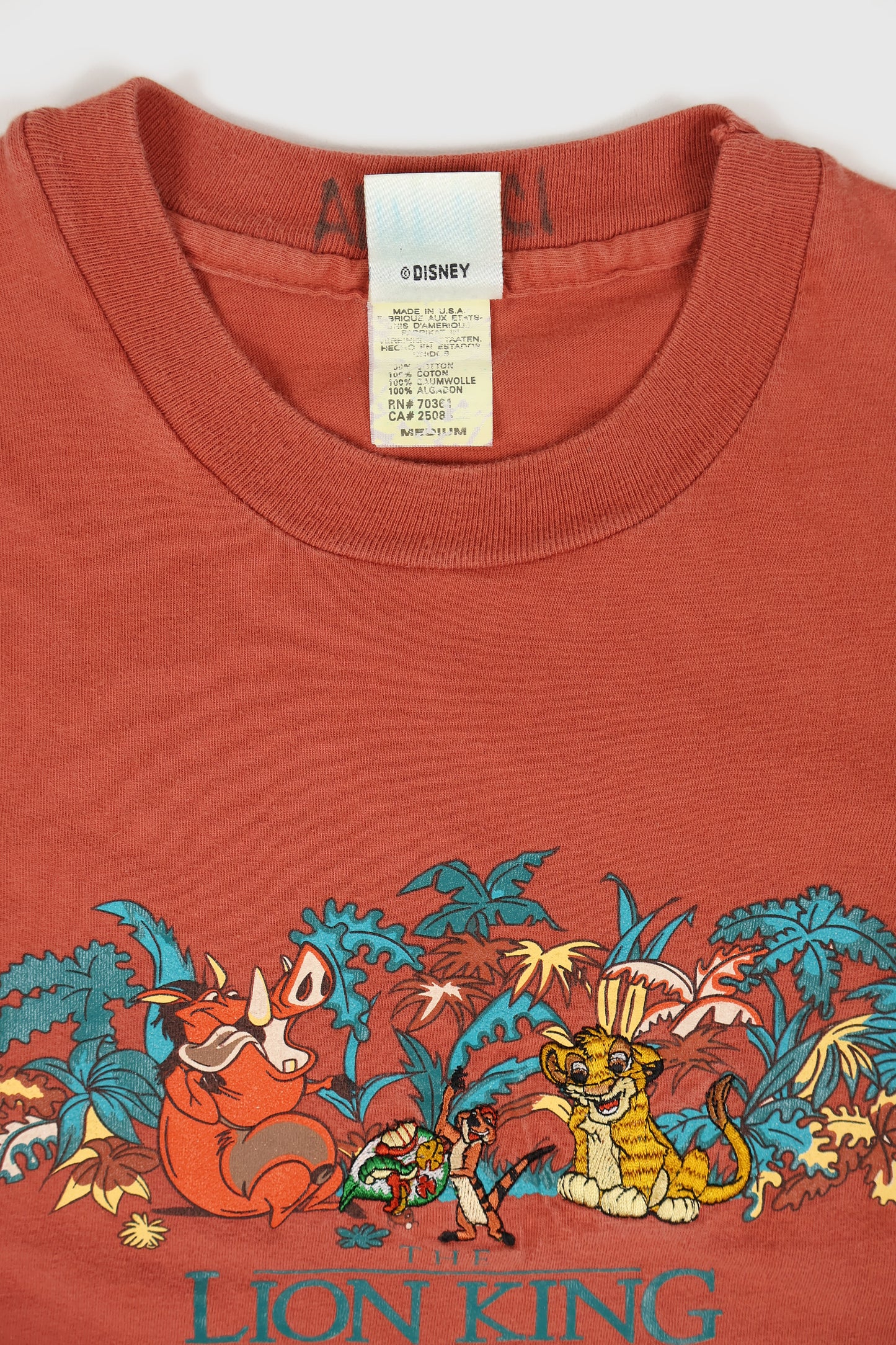 Vintage Lion King Tee Image 2