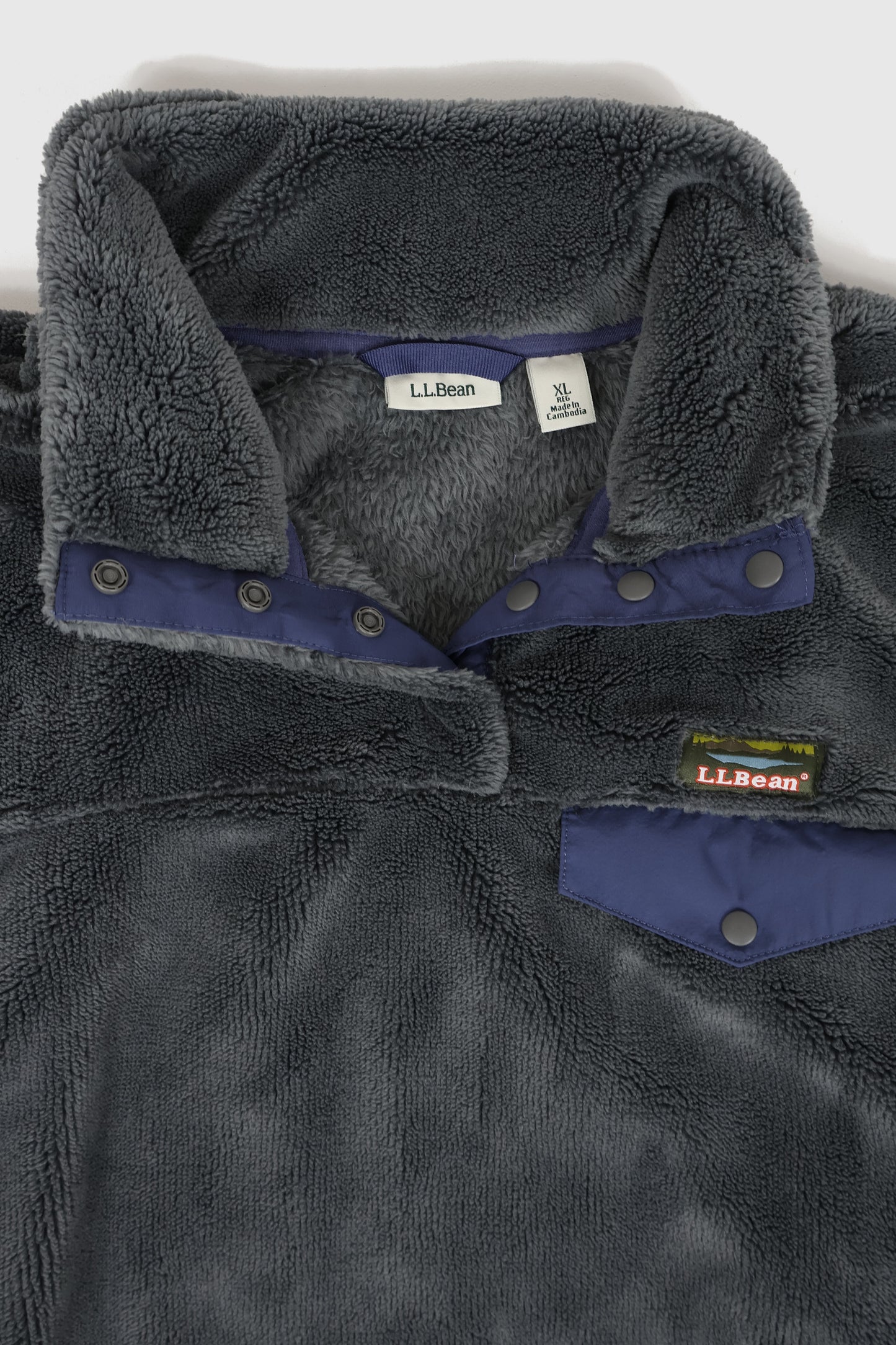 Vintage L.L. Bean Fleece Jacket Image 3