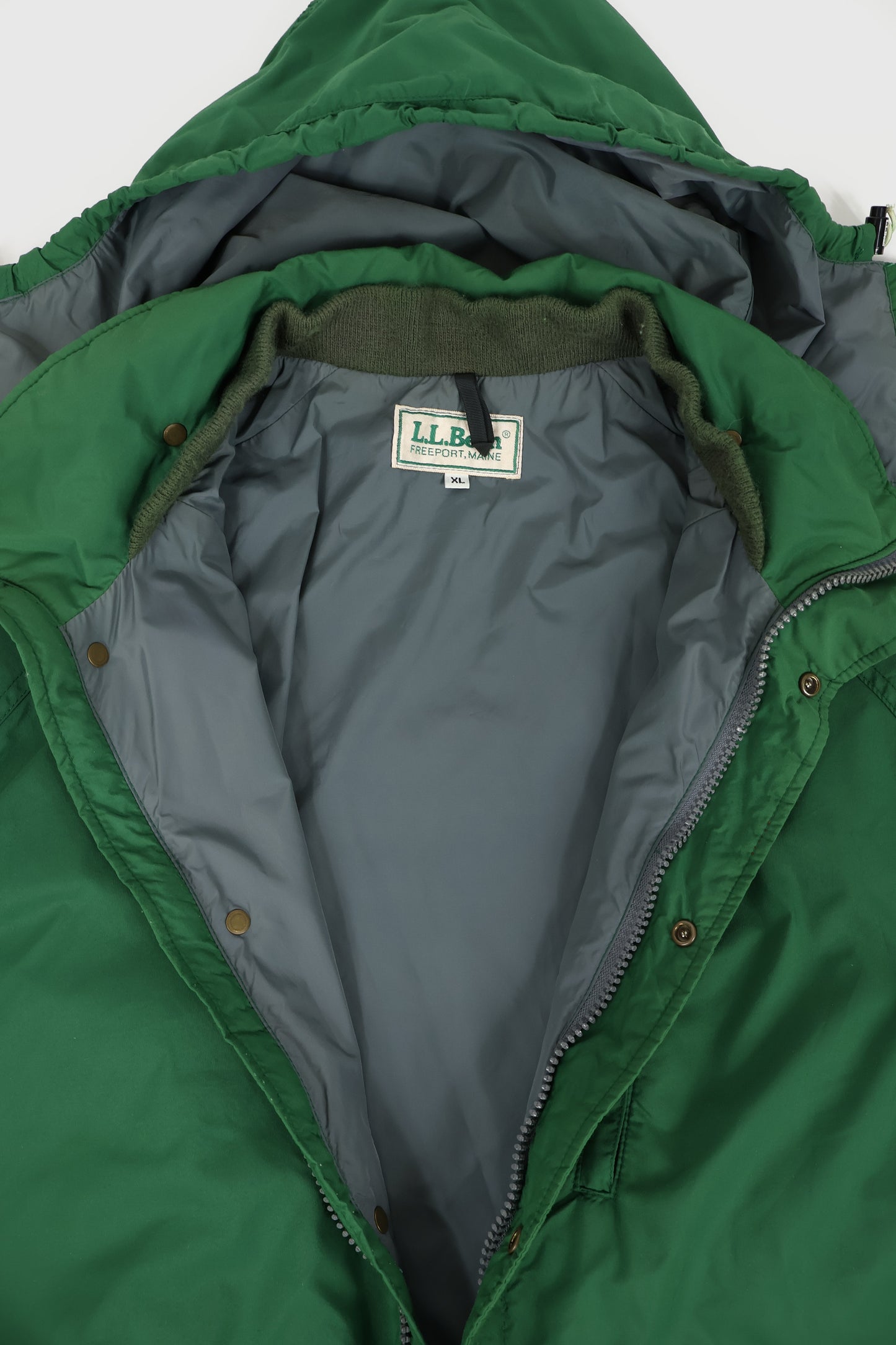 Vintage L.L. Bean Full Zip Parka Image 3