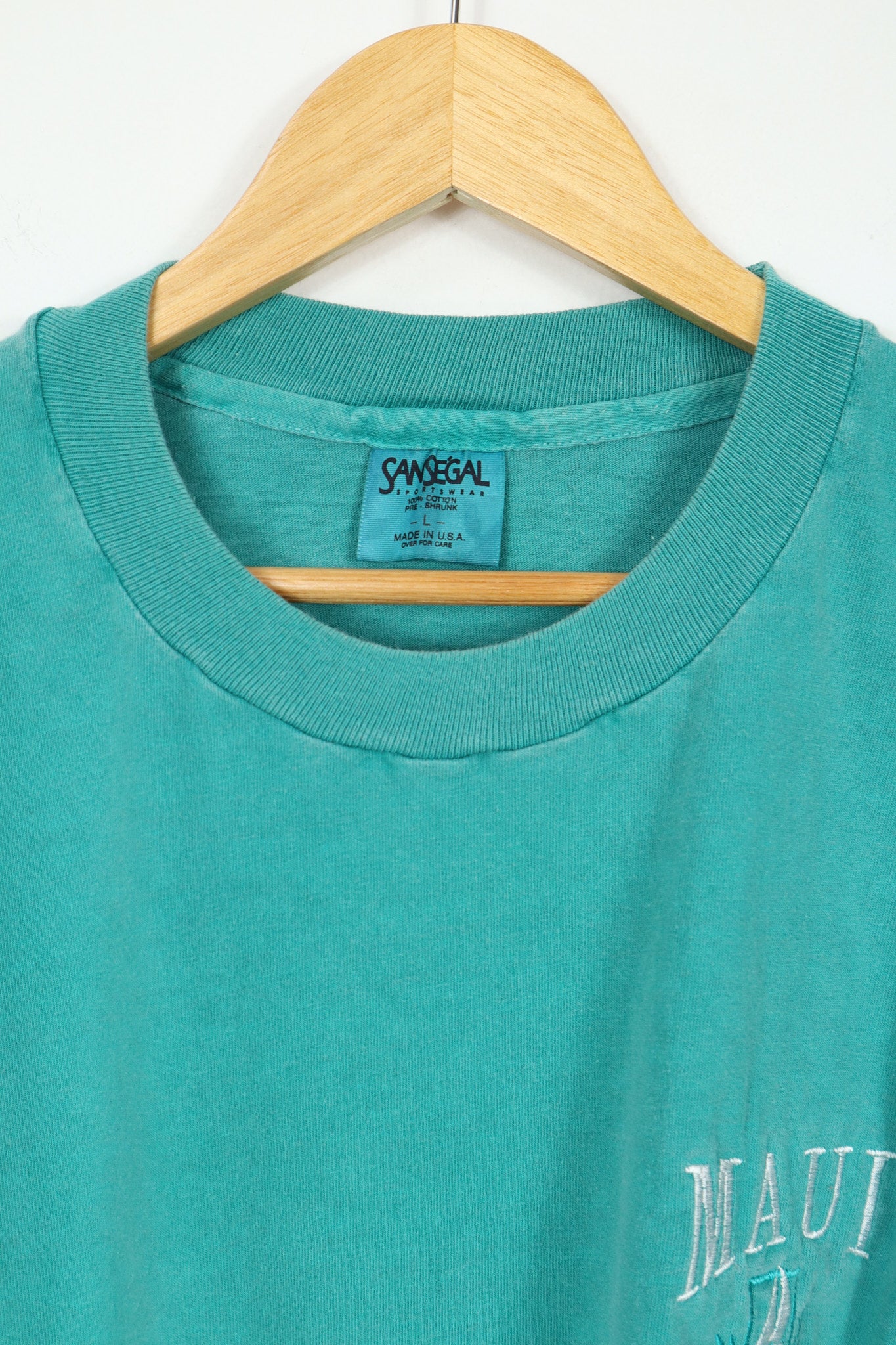 Vintage Embroidered Maui Hawaii Tee