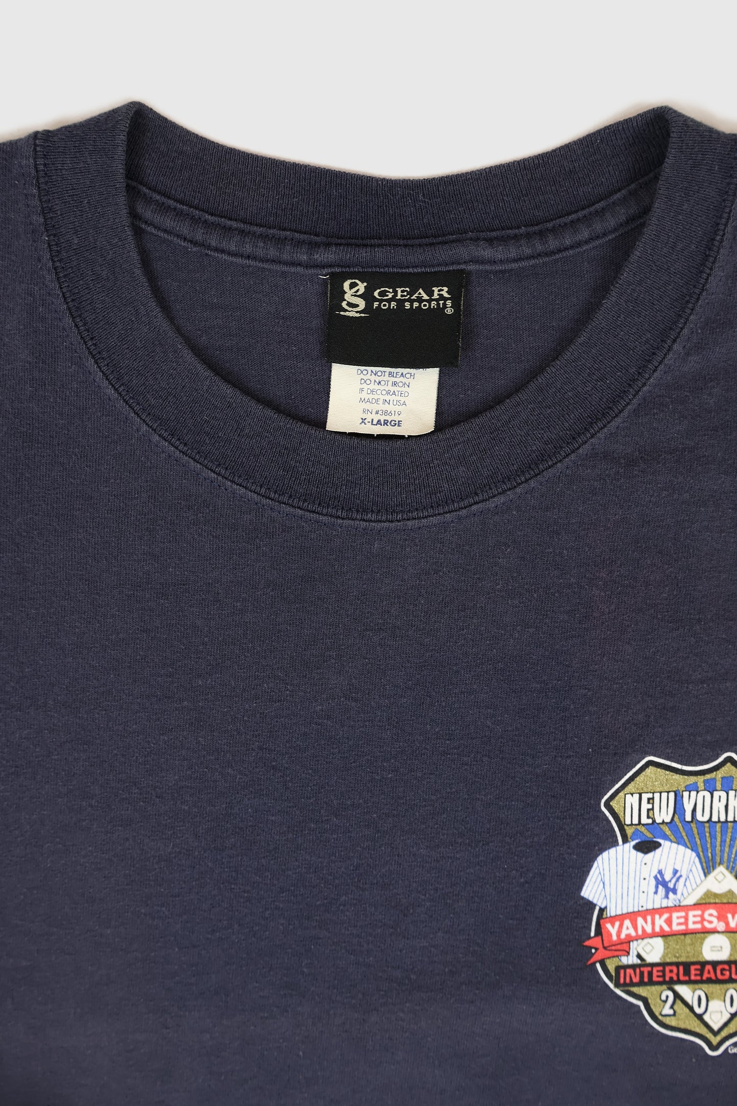 Vintage 2002 New York's Best Baseball Tee Image 2