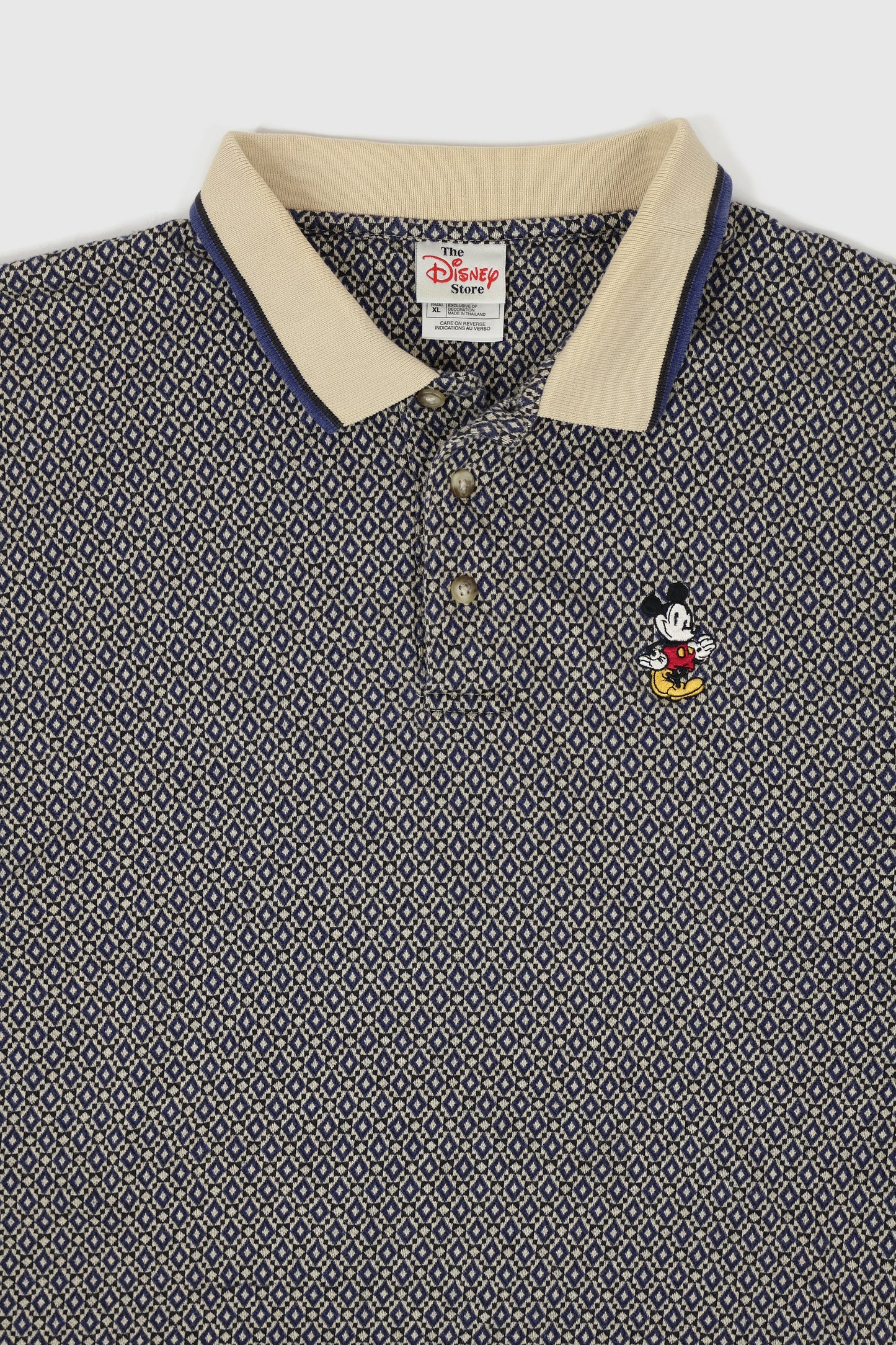 Vintage Mickey Mouse Embroidered Polo