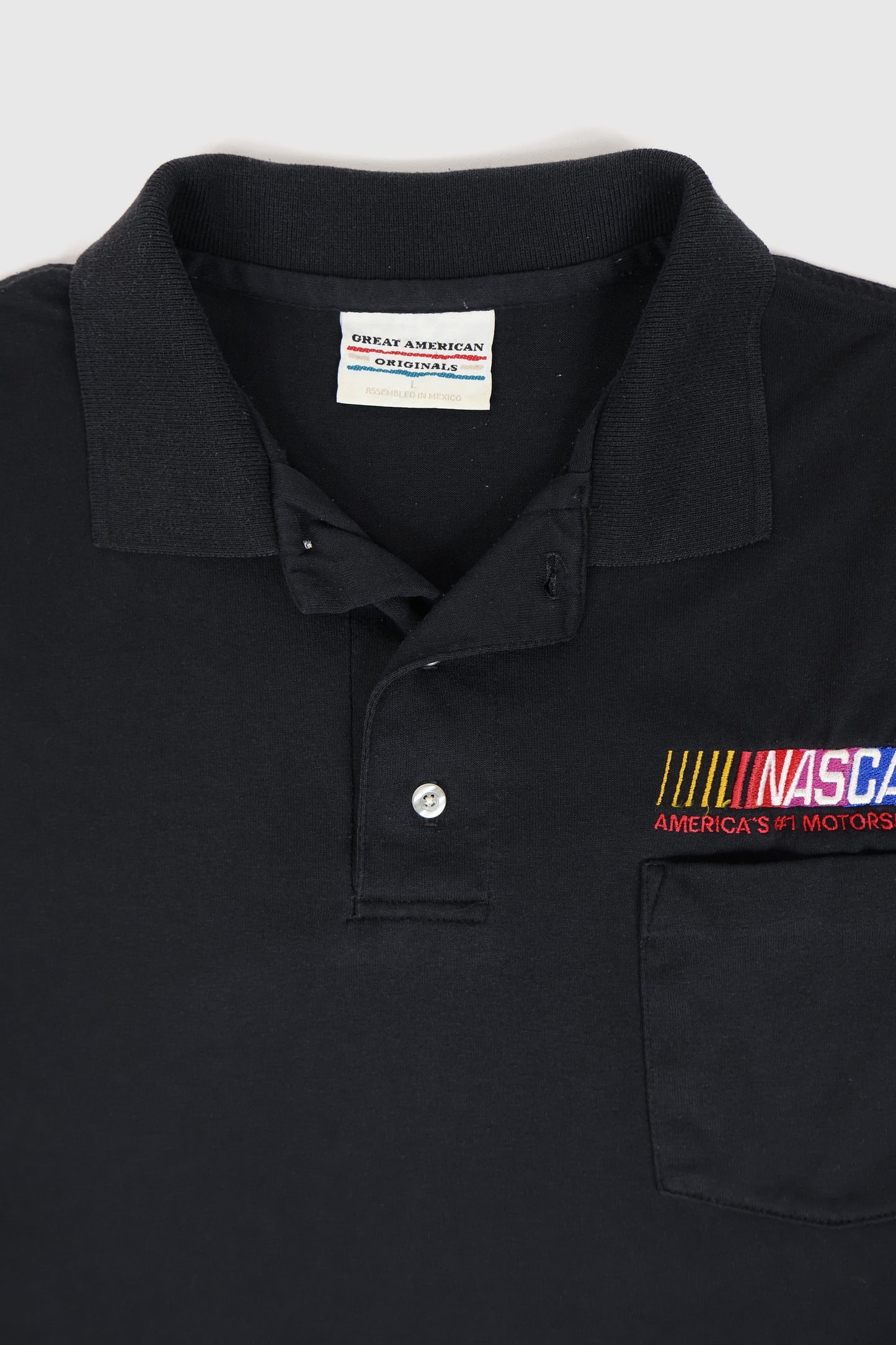 Vintage NASCAR Polo Shirt Image 2