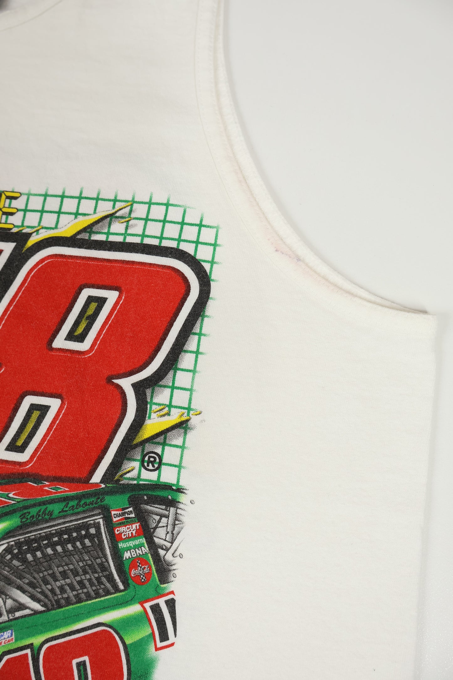 Vintage Bobby Labonte Tank Top Image 4