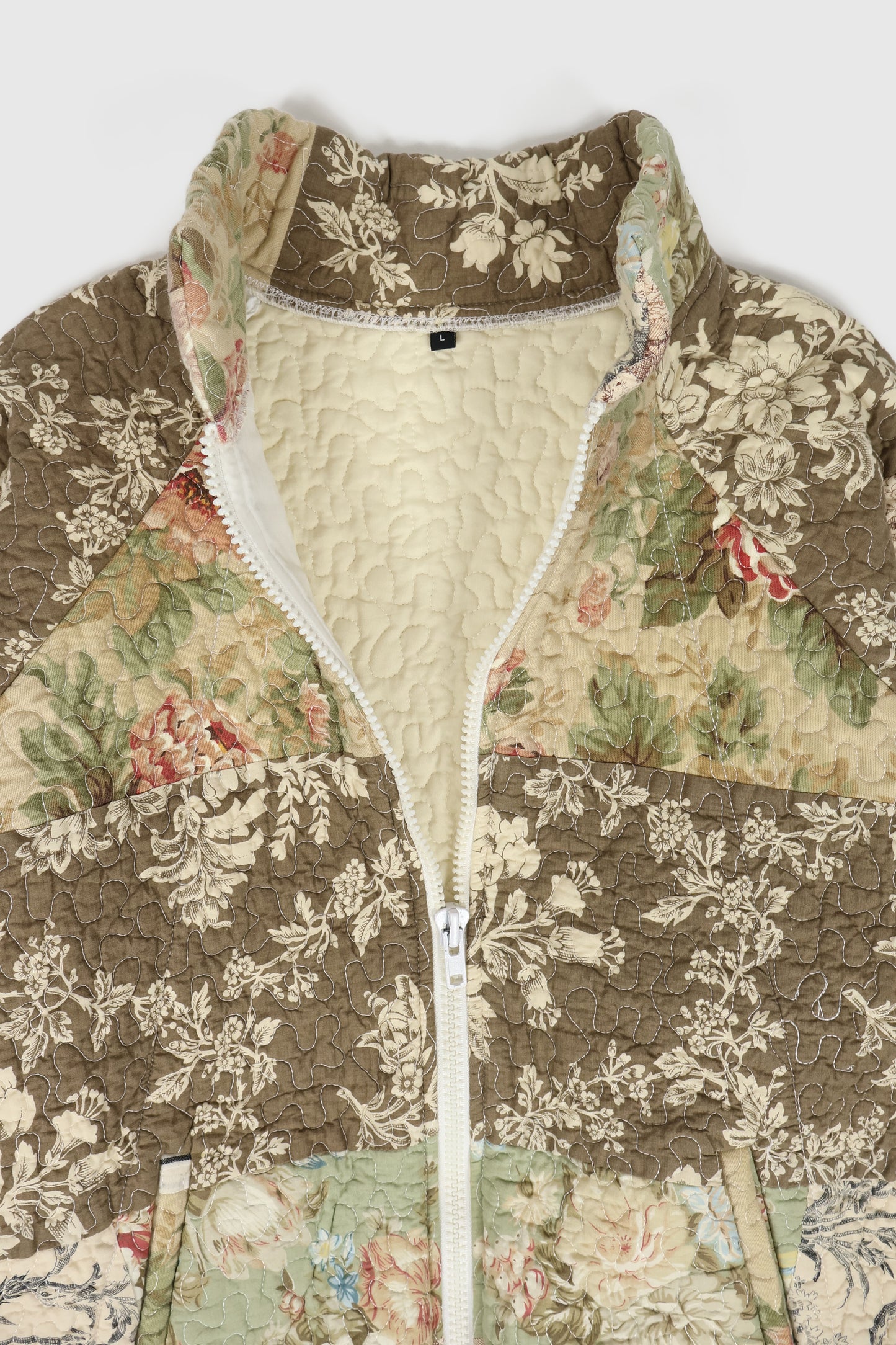 Reworked Full Zip Quilt Jacket 02