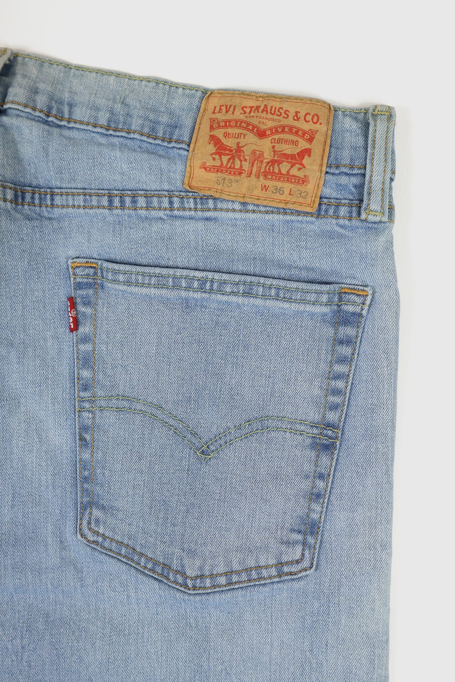 Vintage Levi's 513 Denim Short Image 2