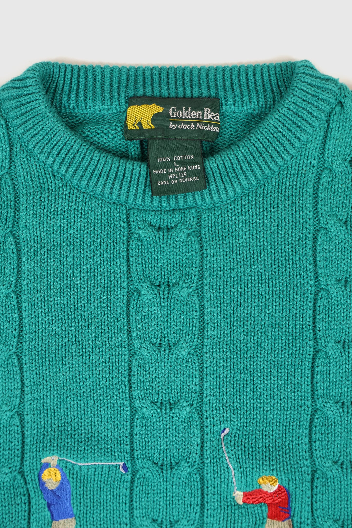 Vintage Golf Sweater Image 2