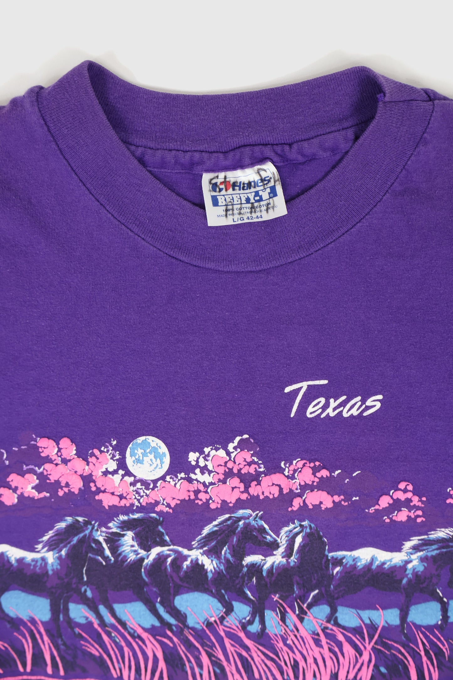Vintage Texas Horses Tee Image 3