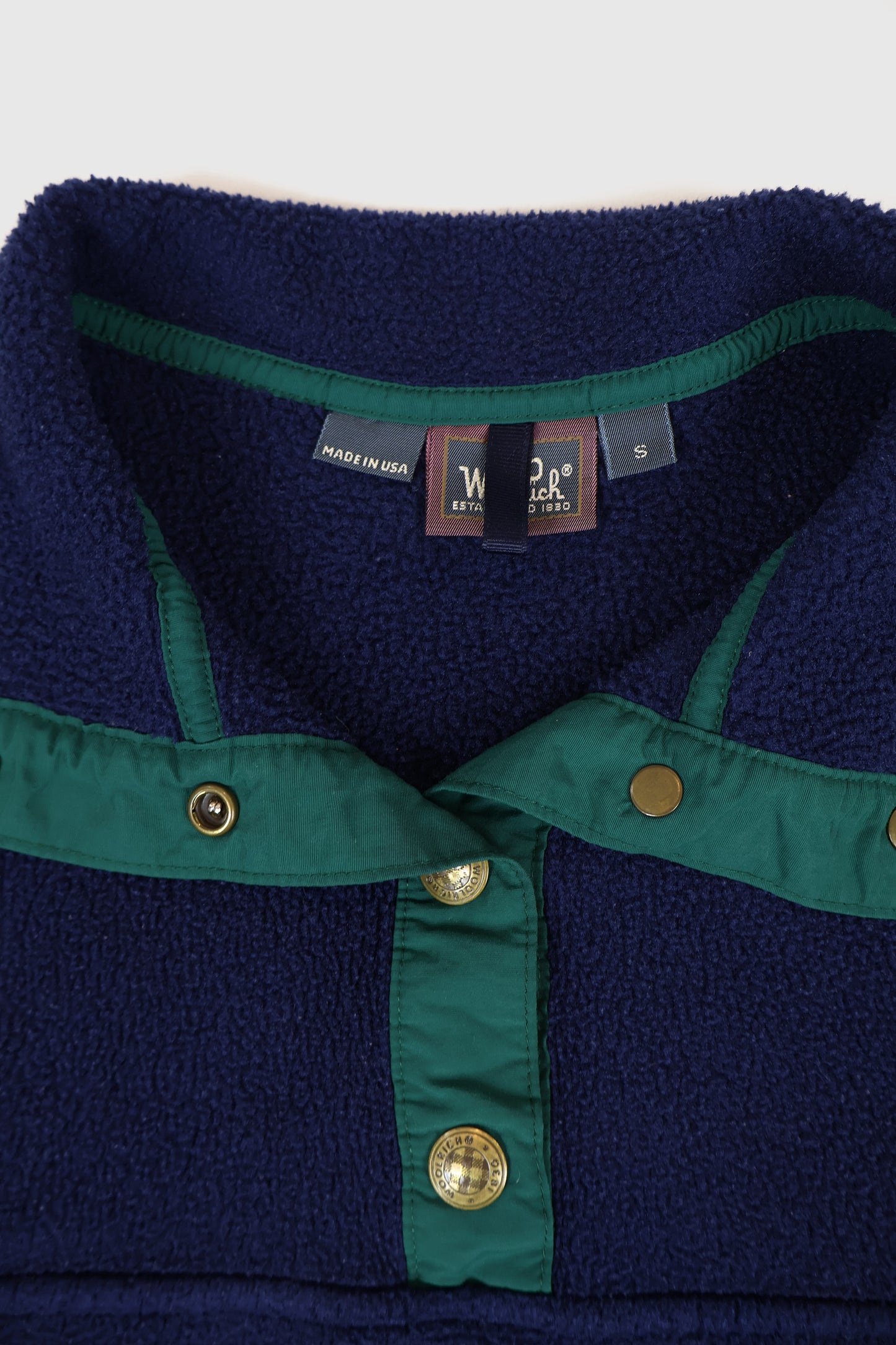 Vintage Woolrich Fleece Pullover Image 2