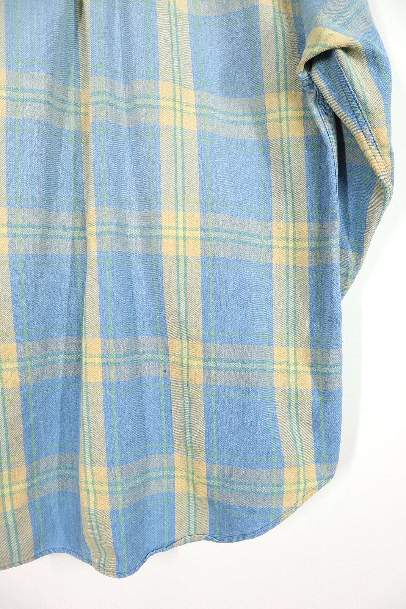 Vintage Gap Light Blue Plaid Button-Down