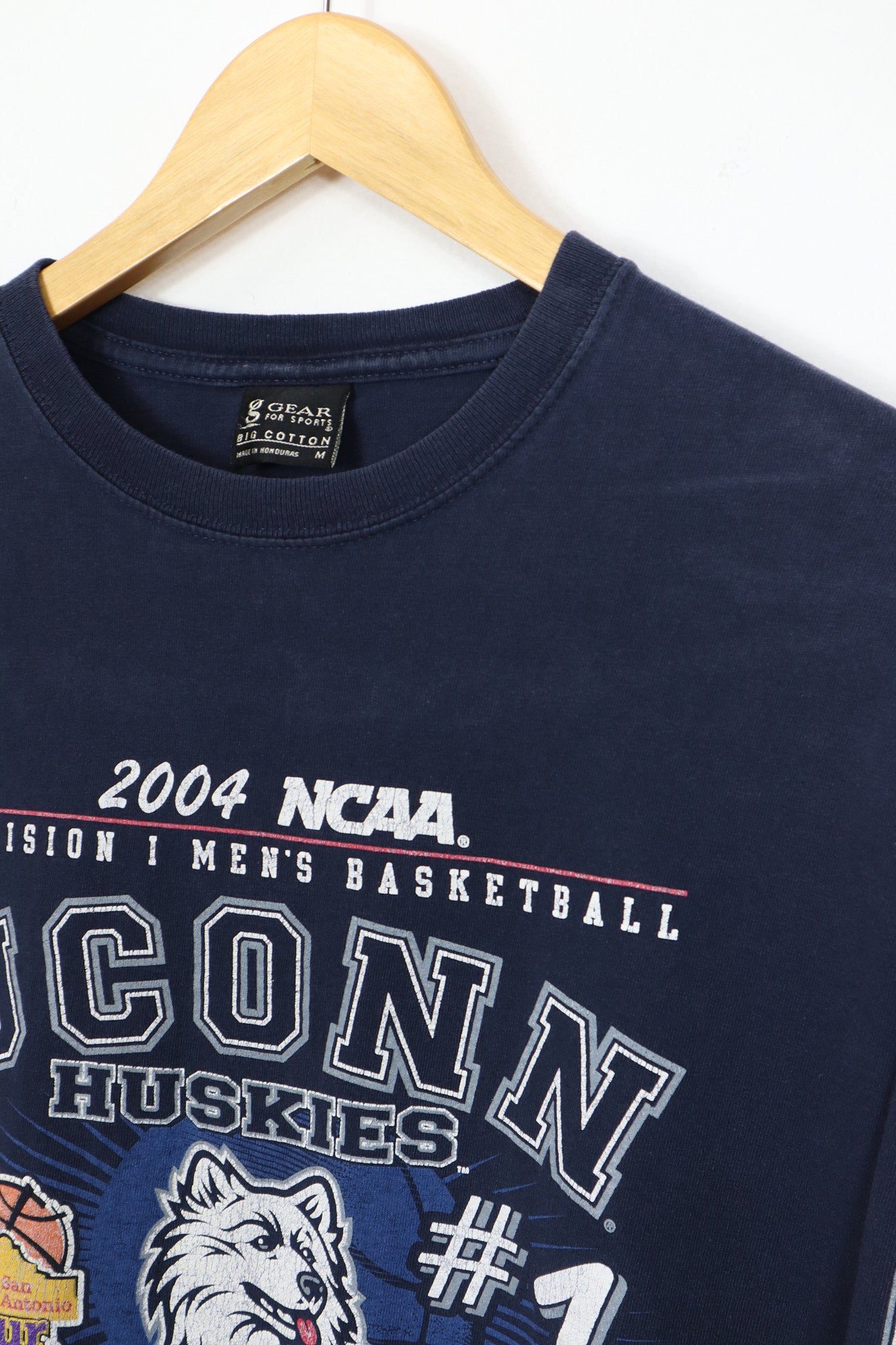 Vintage UConn Men's Basketball Nation Champions Tee