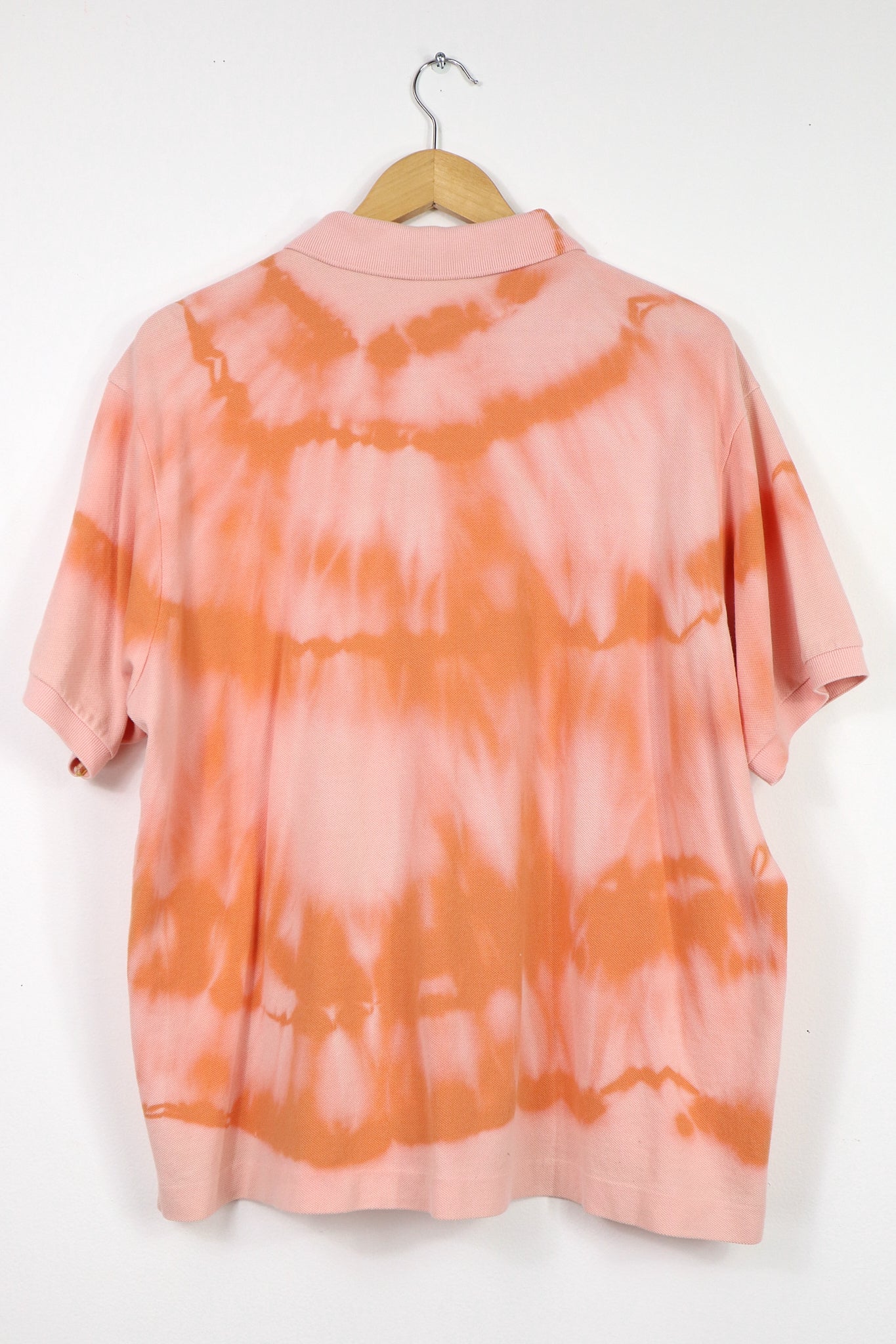 Upcycled Bleached Lacoste Polo 07