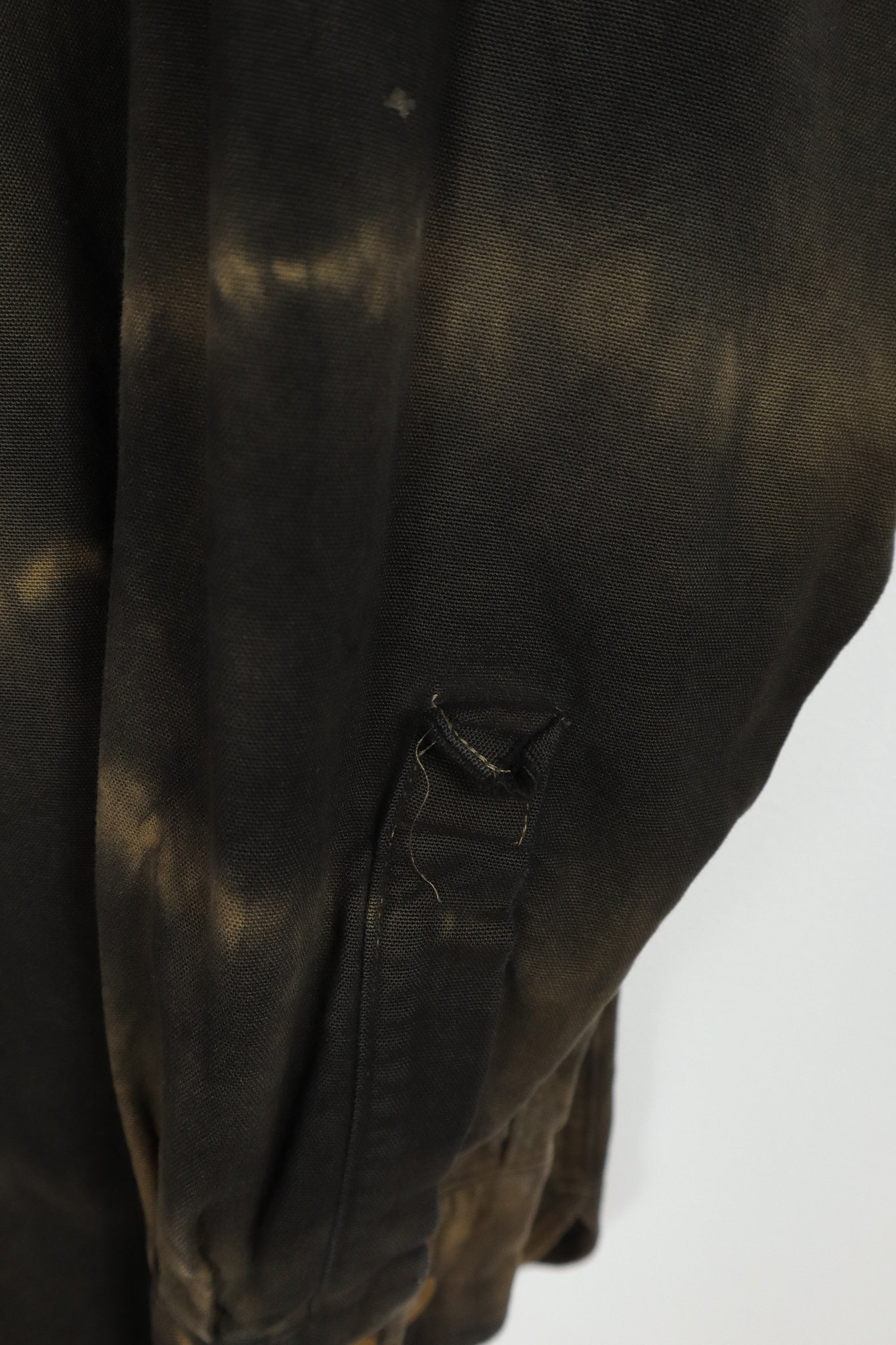 Upcycled L.L. Bean Dyed Flannel Button-Down