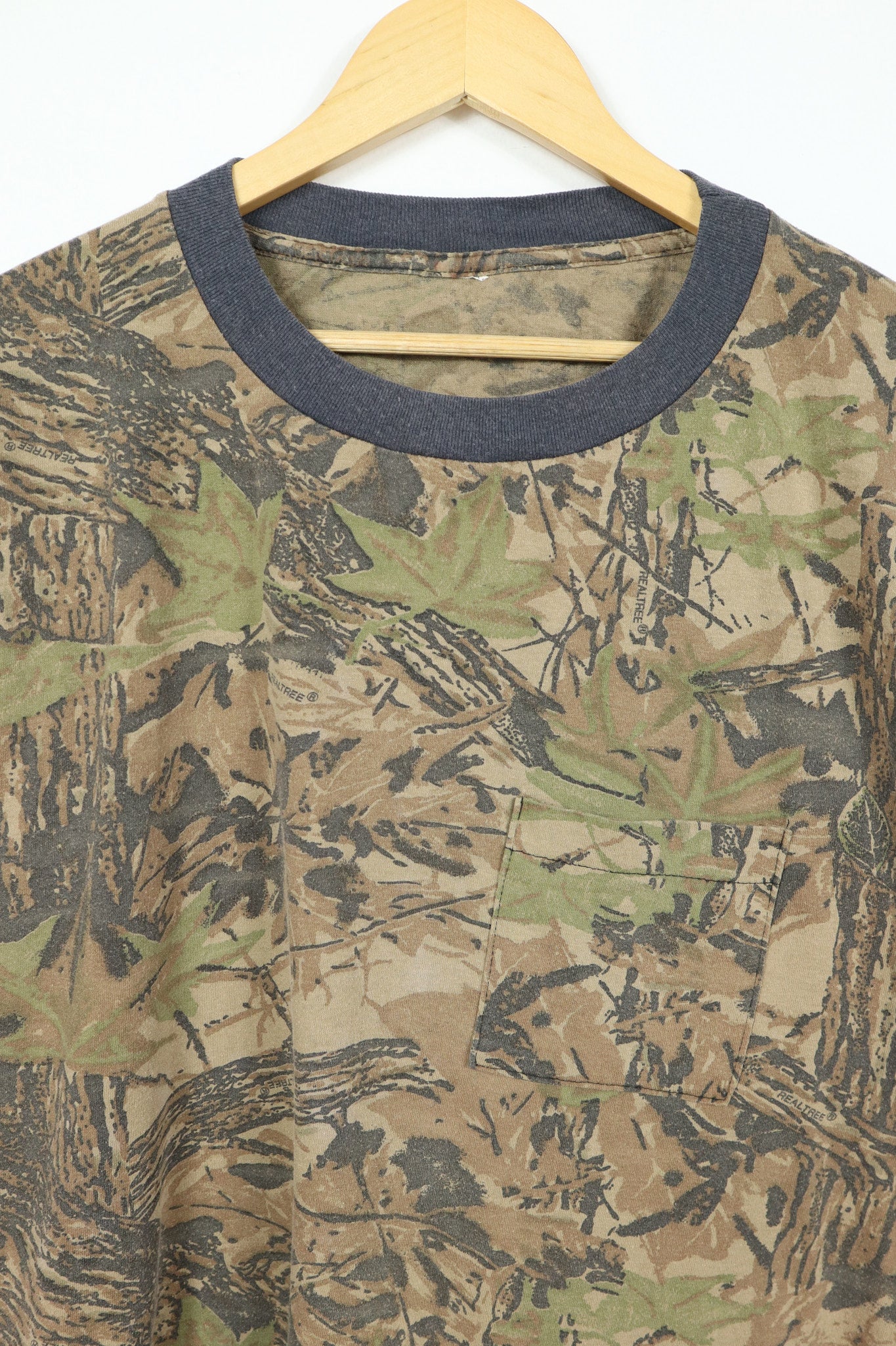 Vintage Long Sleeve Camo Tee 012