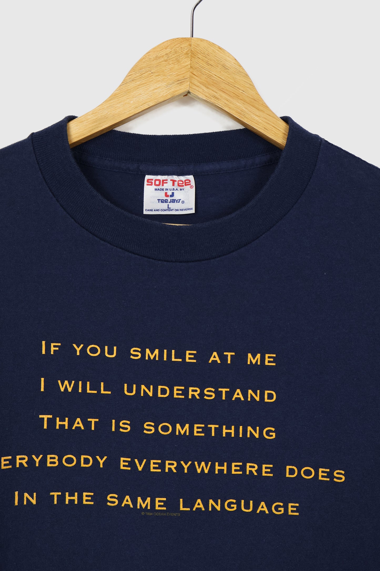 Vintage Crosby, Still and Nash Wooden Ships Tee