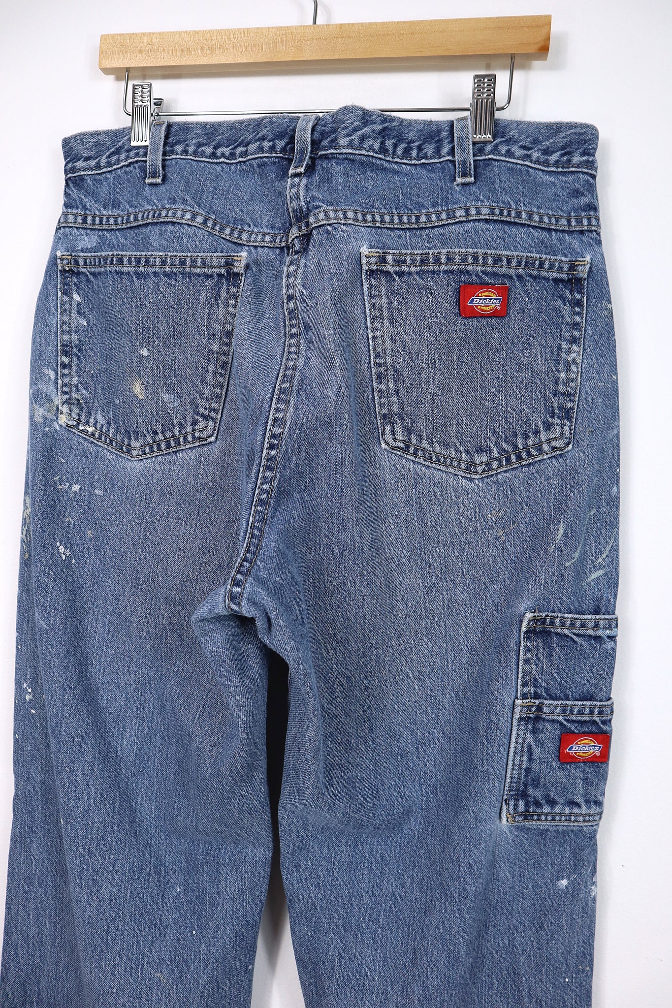 Vintage Paint Splattered Dickies Jeans - Relaxed Fit