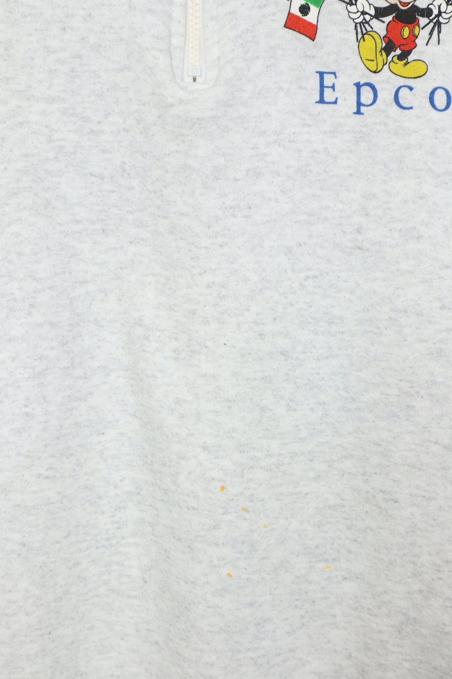 Vintage Disney Epcot Quarter Zip Sweatshirt