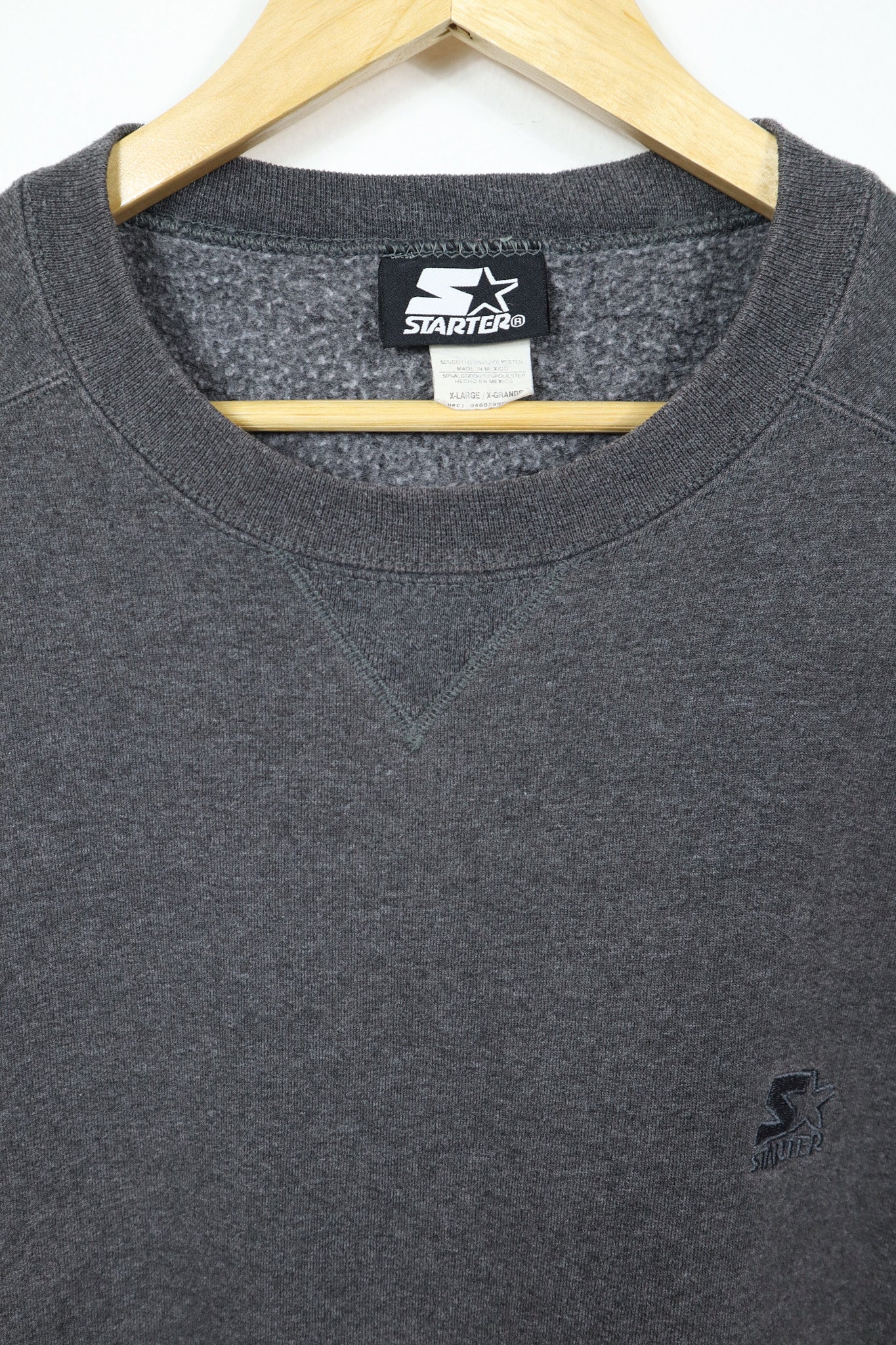 Vintage Starter Dark Grey Crewneck 03